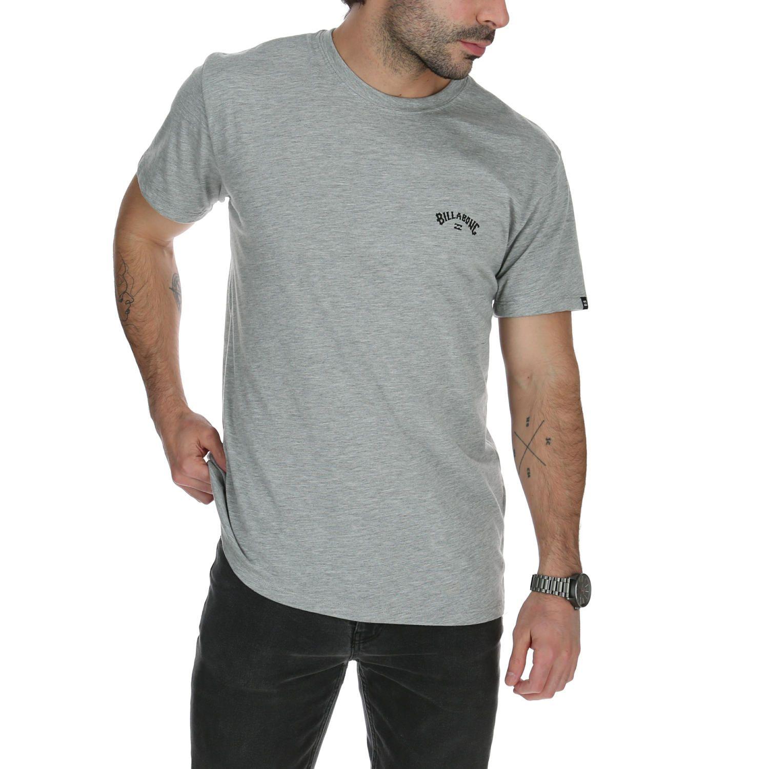 Polera M/C Hombre Arch Wave Gris-0