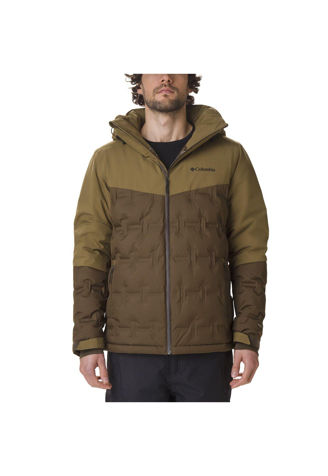 Parka Hombre Wild Card Down Jkt Polyester Verde-0