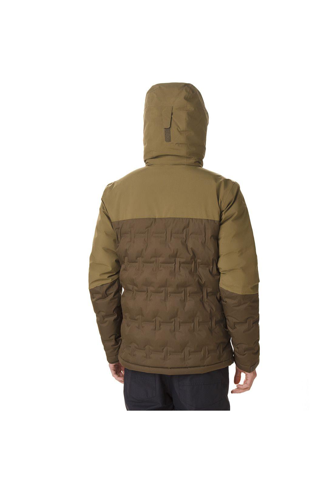 Parka Hombre Wild Card Down Jkt Polyester Verde-1