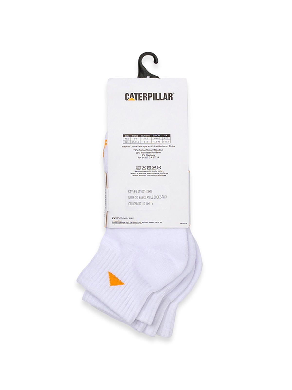 Calcetin Blanco Cat Basics Ankle SoUnisex-2