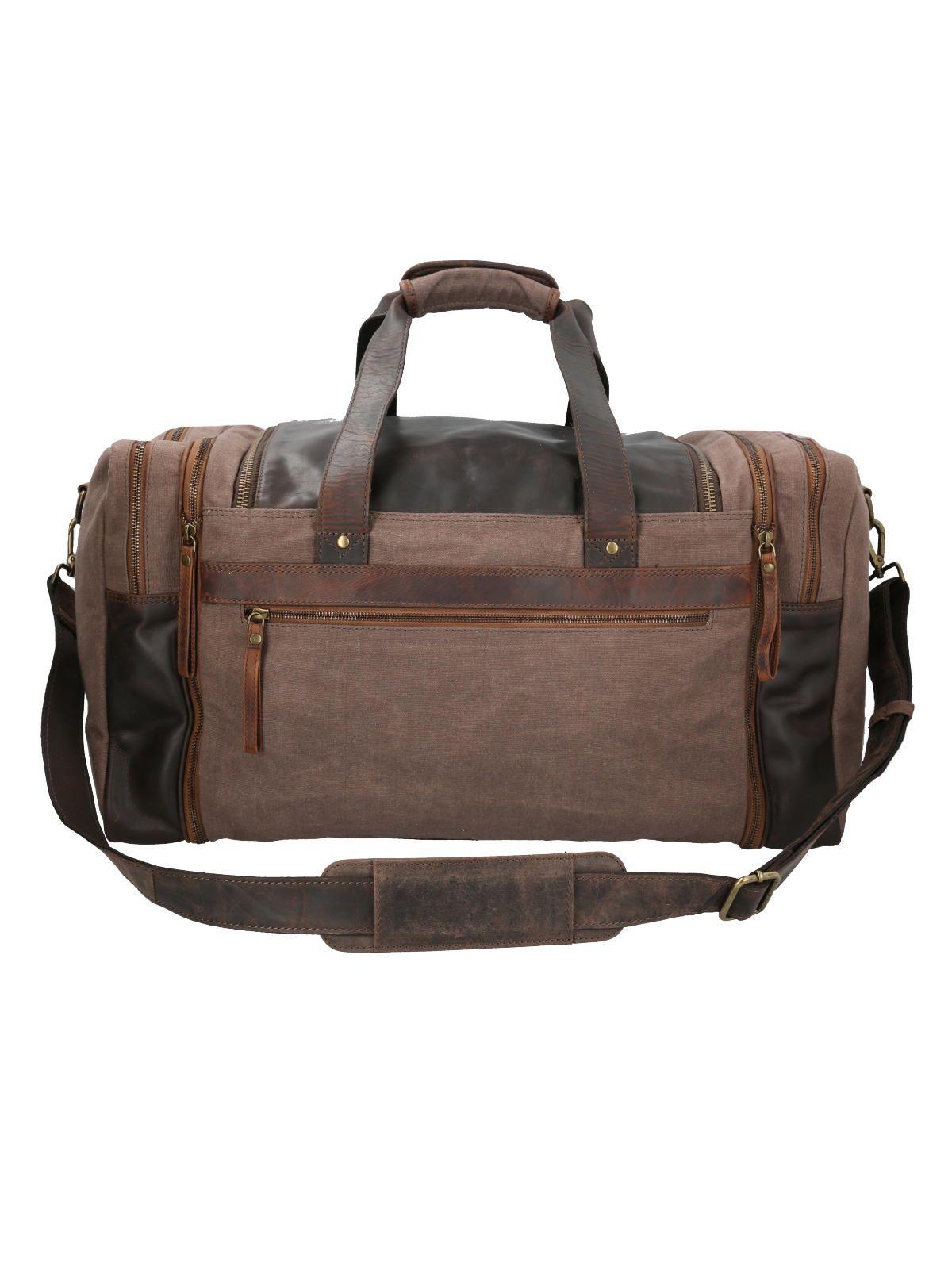 Maletin Cuero Café Wx Archie Travel Unisex-2