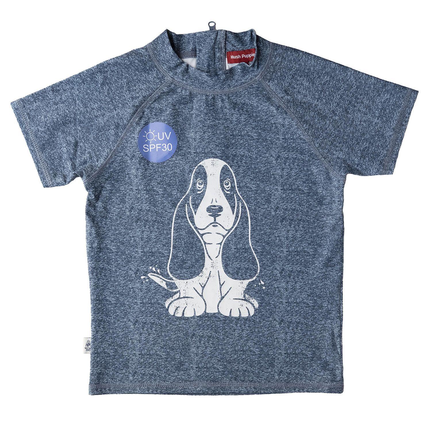 Polera Sol Niño Poliéster Azul-0