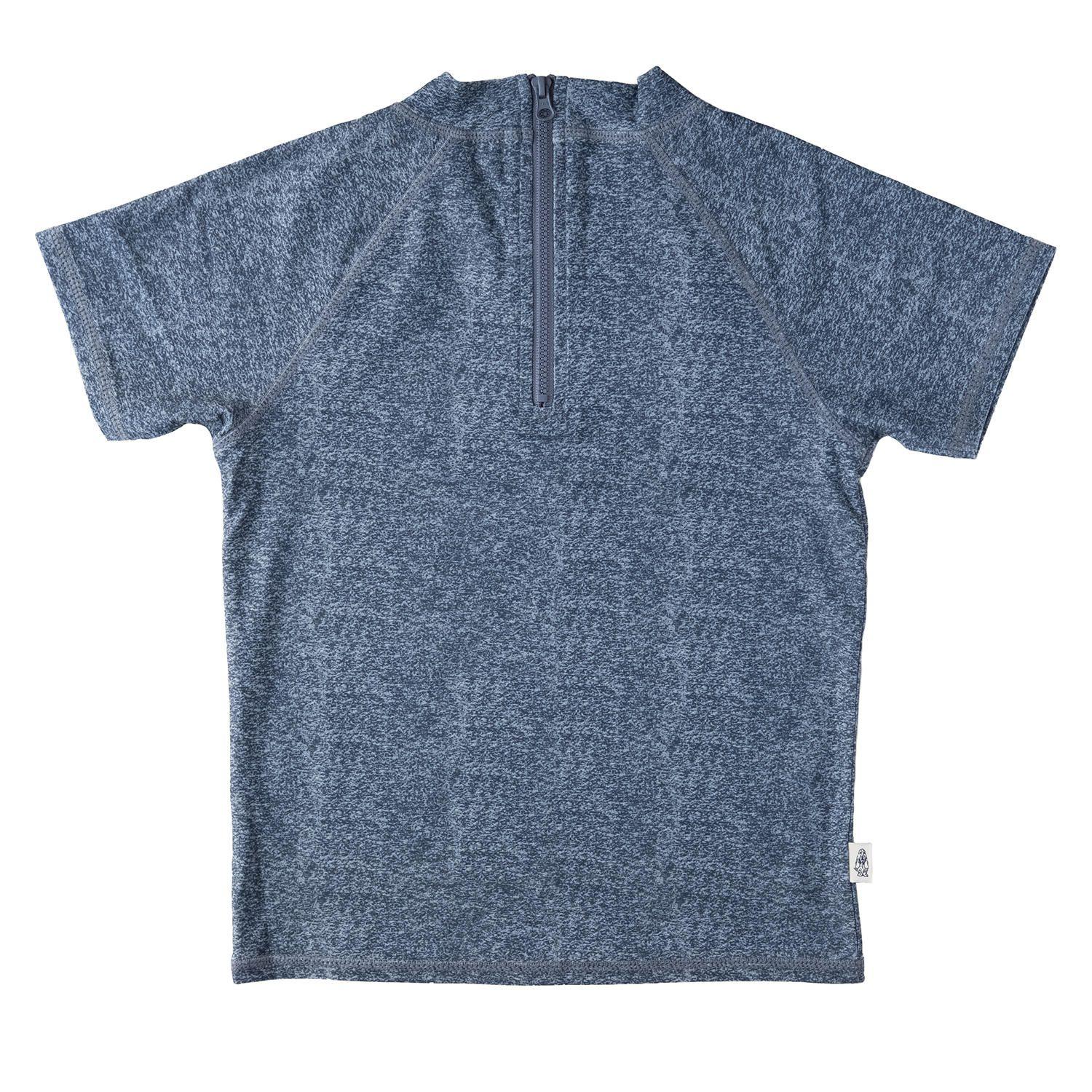 Polera Sol Niño Poliéster Azul-1