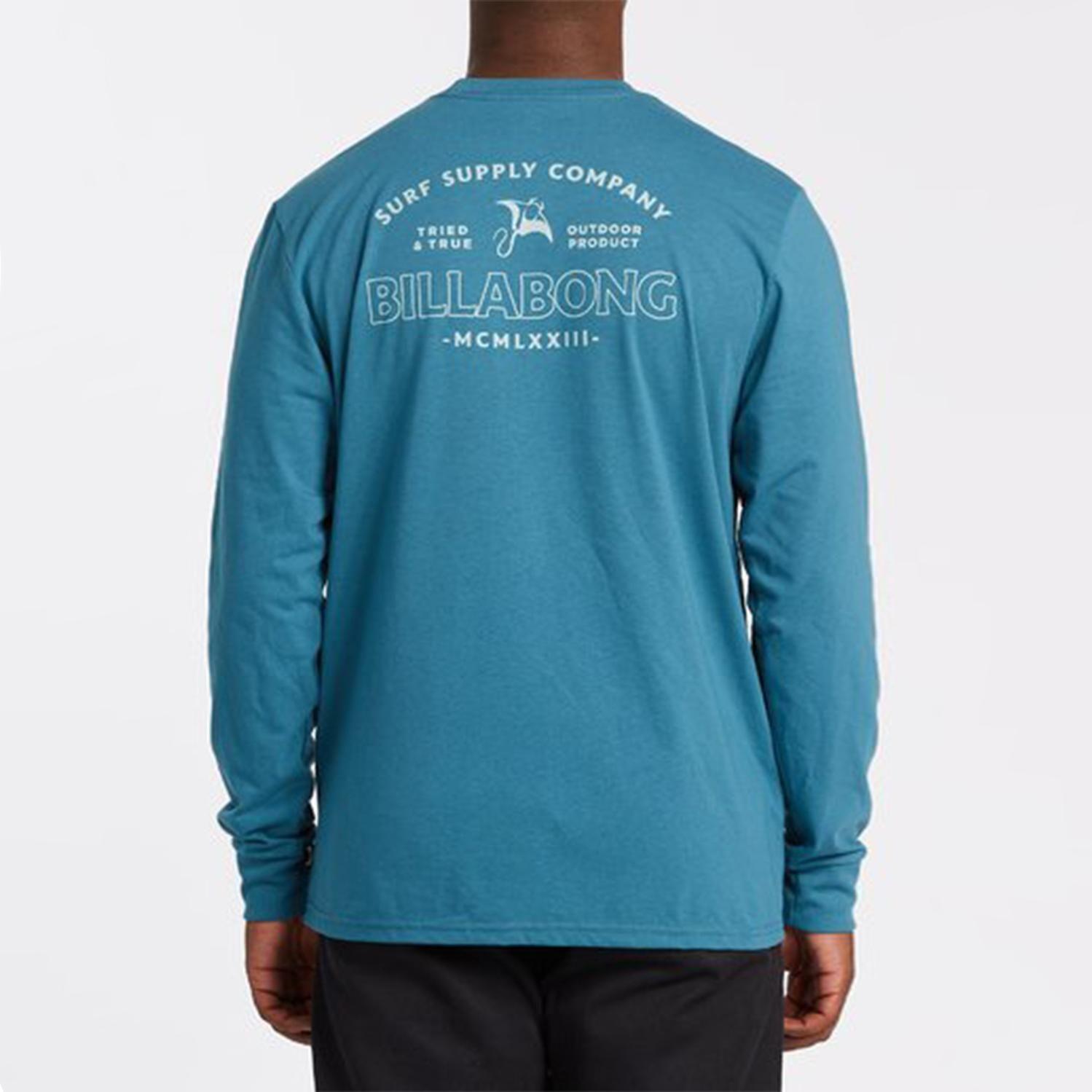 Polera M/L  Beyond Ls Azul Hombre-2