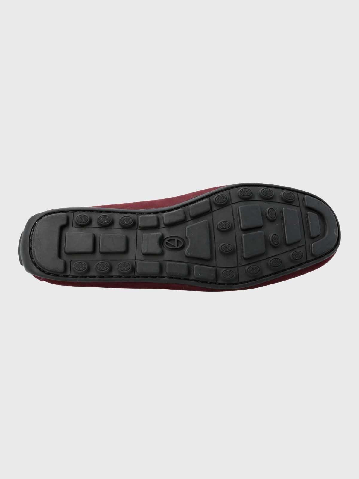 Mocasin Cuero Hombre Blumenau Burdeo-7