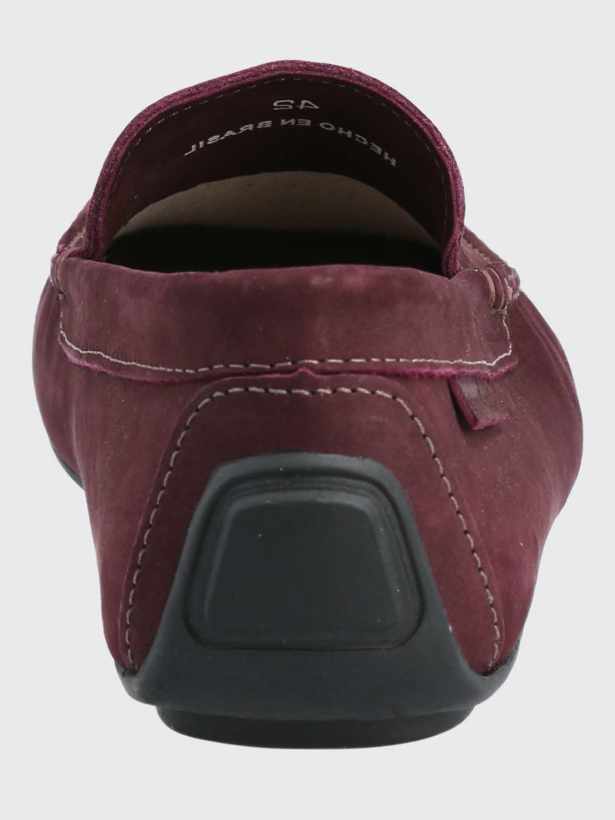 Mocasin Cuero Hombre Blumenau Burdeo-6
