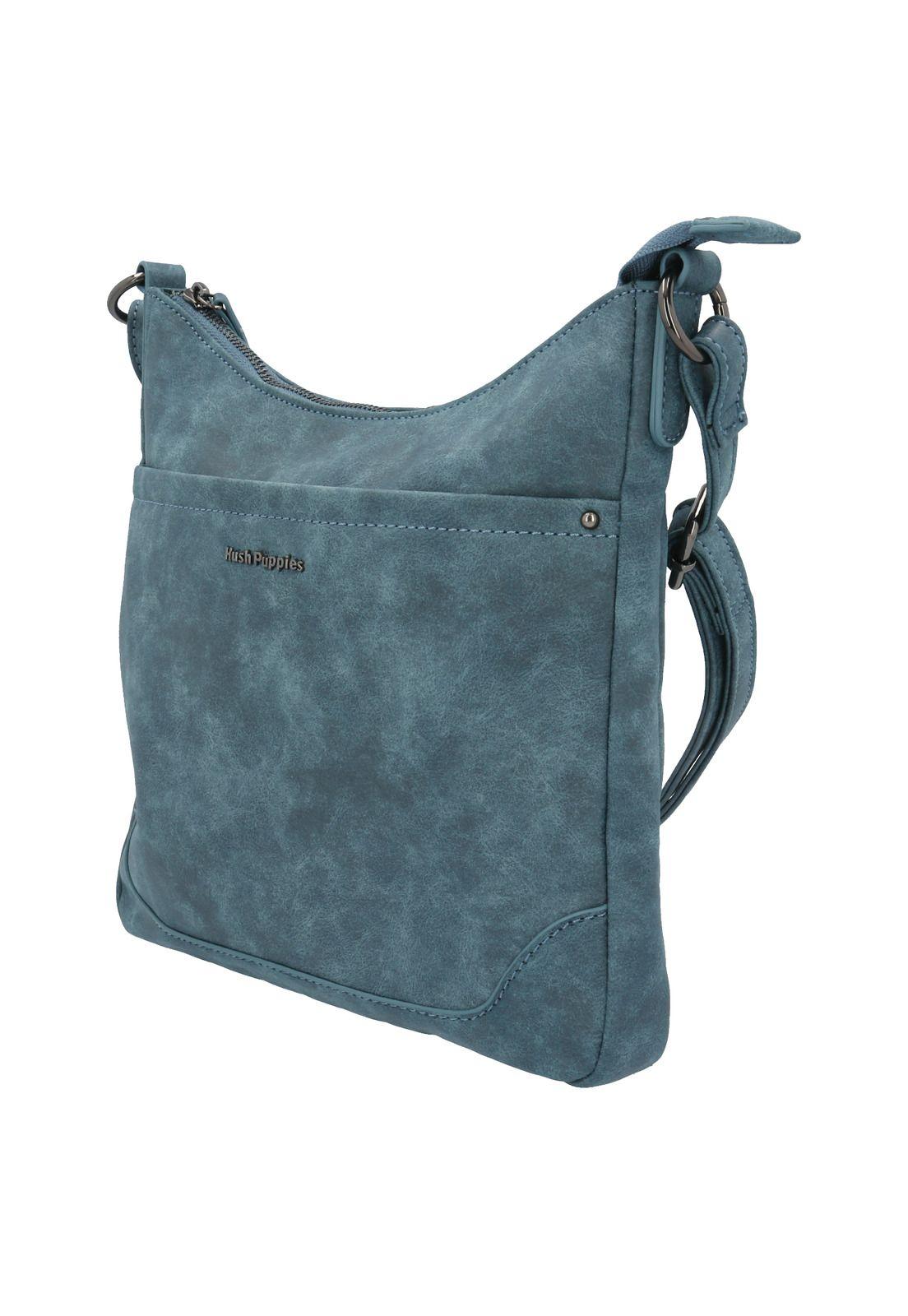 Cartera Mujer Baker Cross Azul-1