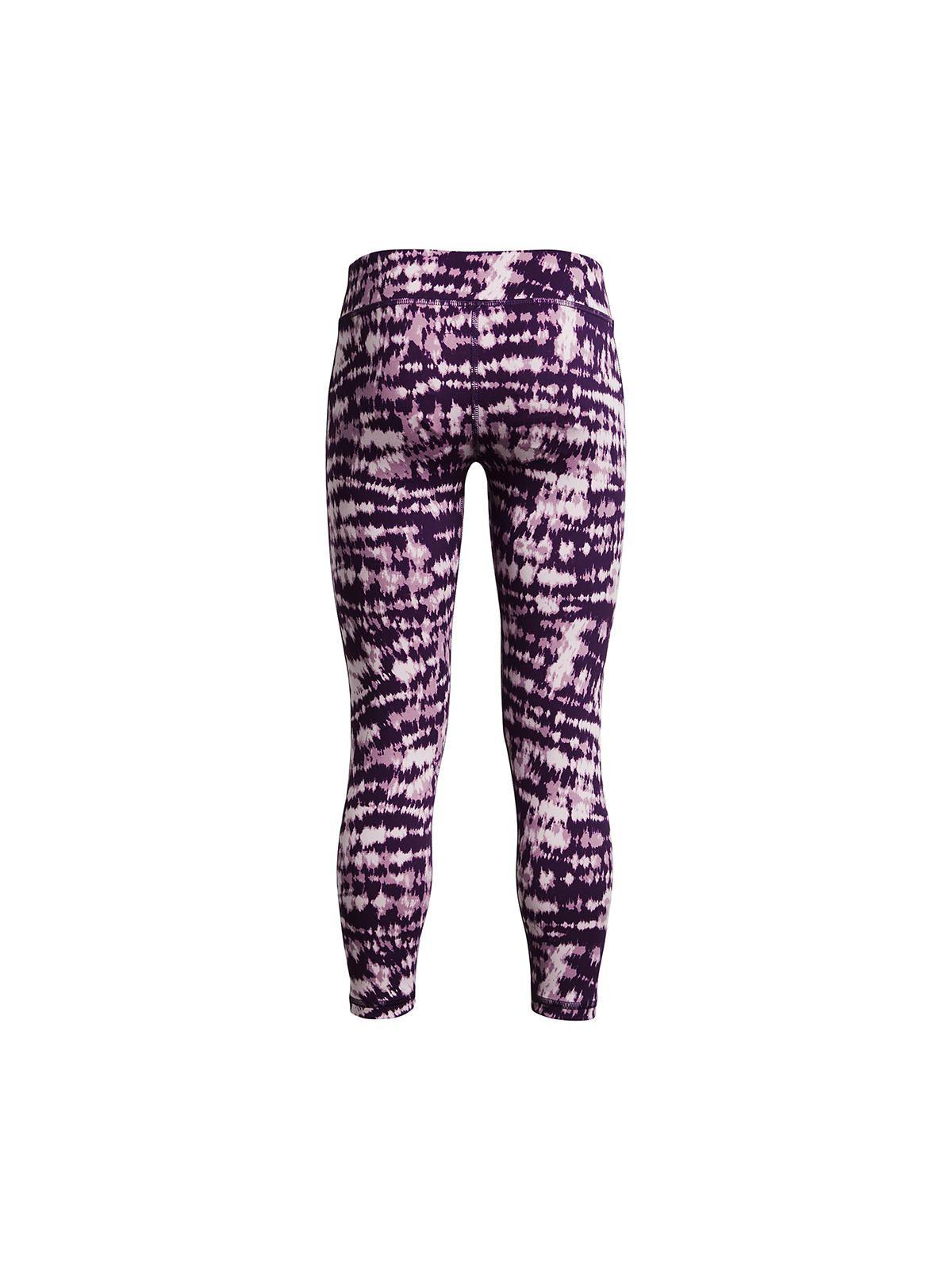 Leggings UA Motion para niña Morado-1