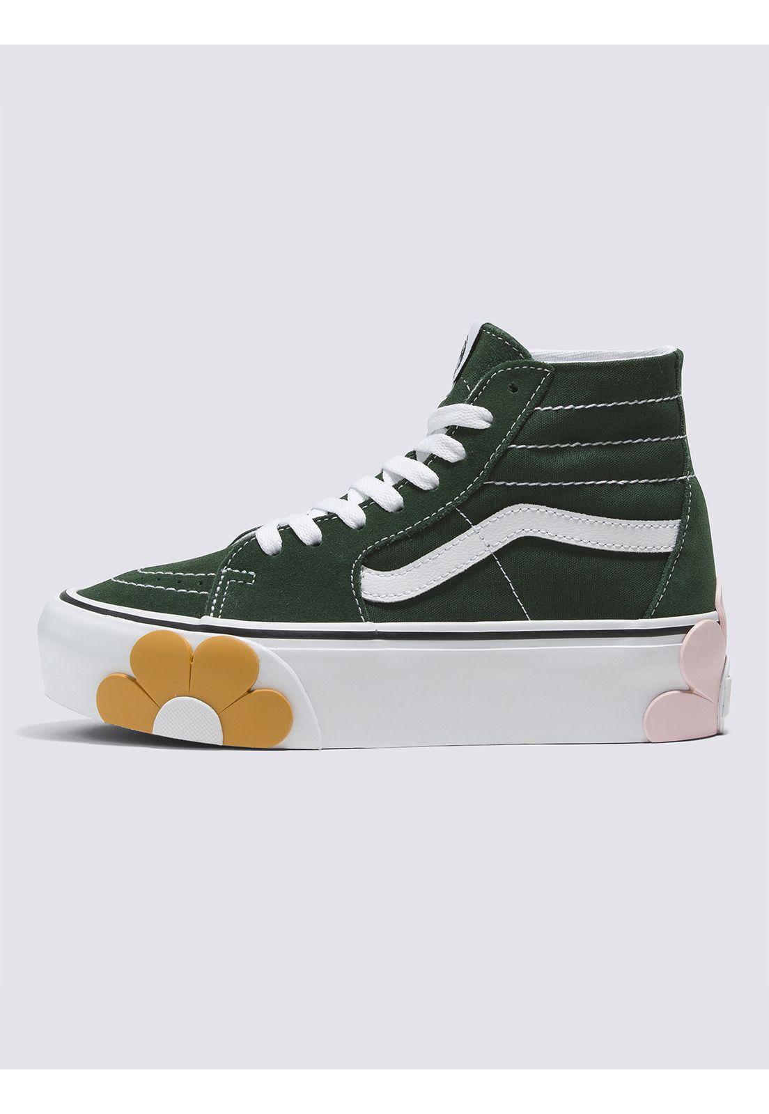 Zapatilla Caña Sk8-Hi Tapered Stack Verde Unisex-1