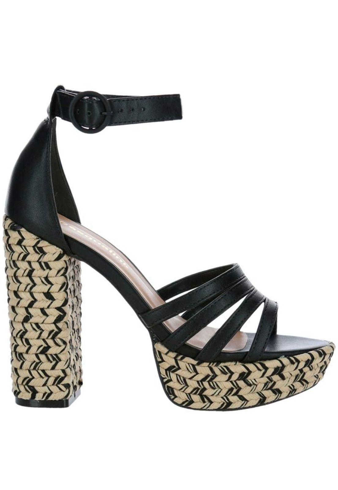 Sandalia Carla Negro-1