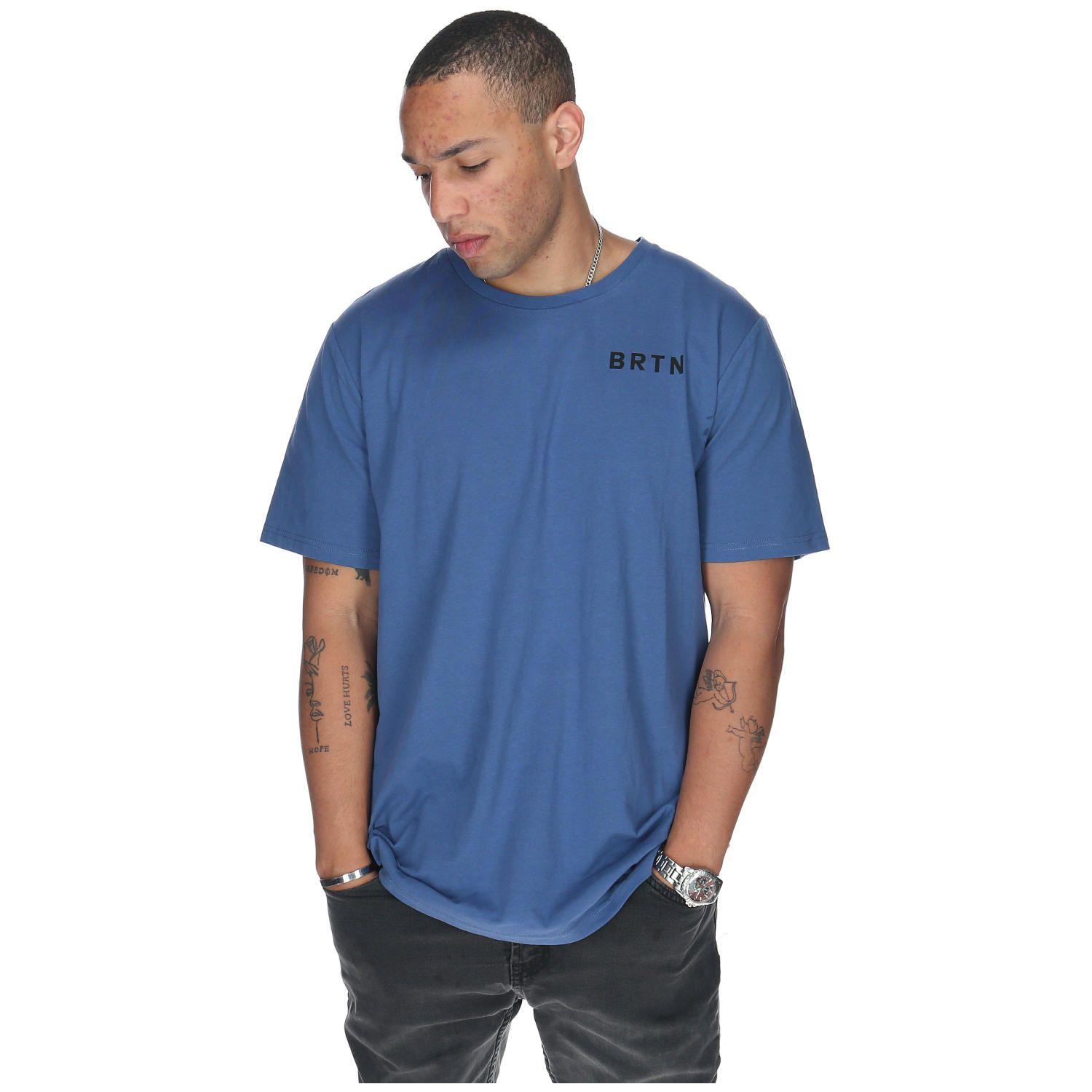 Polera M/C Hombre Aerial Forest Azul-1