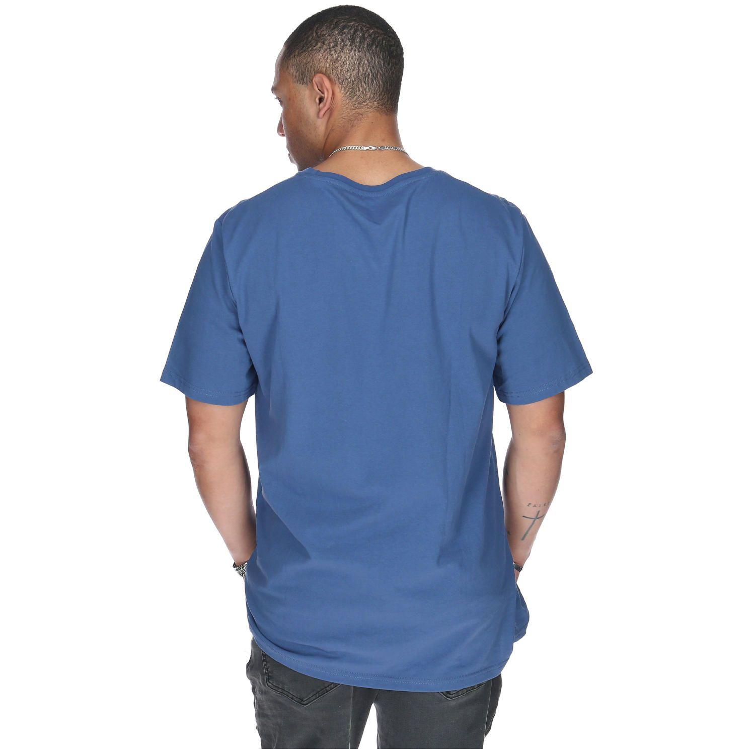 Polera M/C Hombre Aerial Forest Azul-2