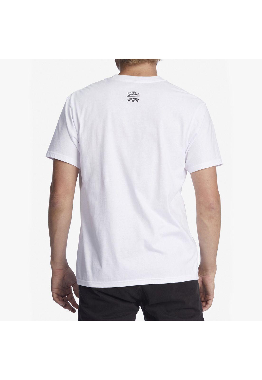 Polera M/C Hombre Simpsons Nuclear Blanco-2