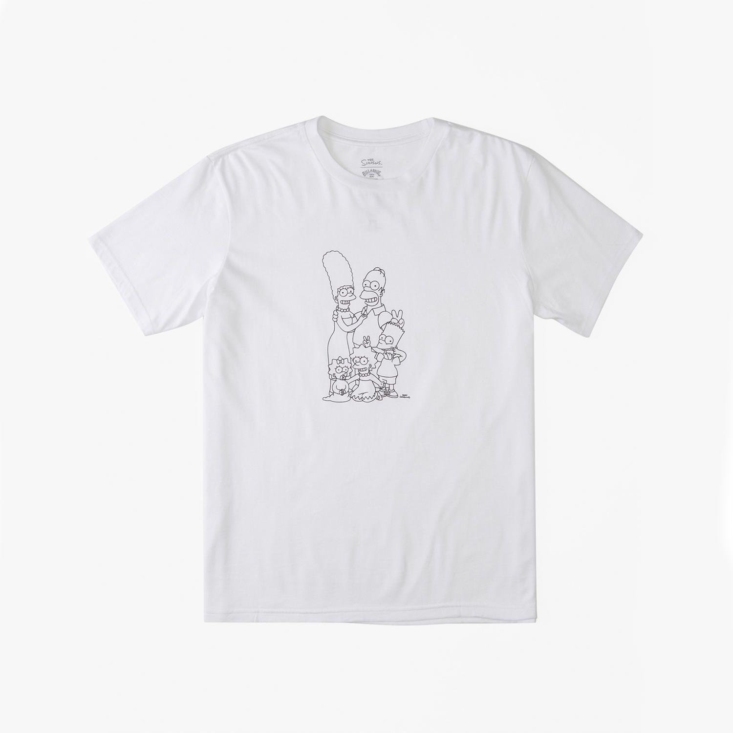 Polera M/C Hombre Simpsons Nuclear Blanco-4
