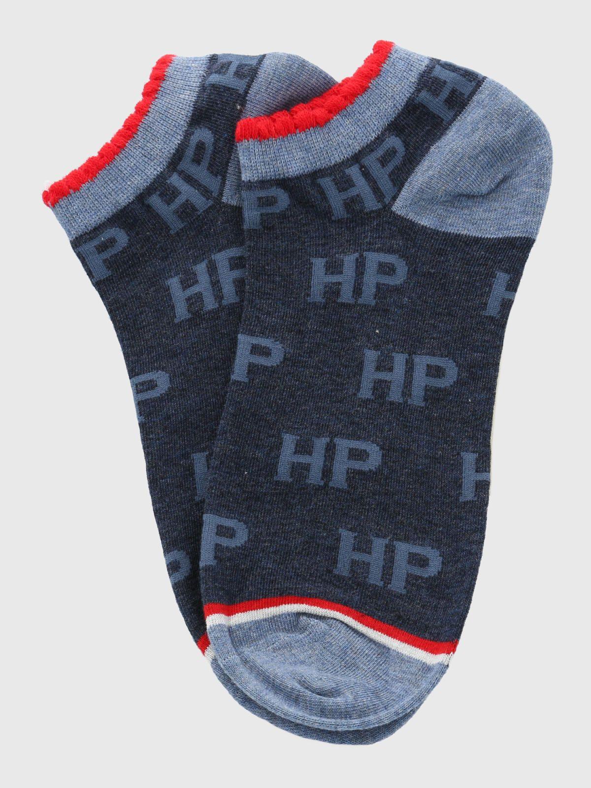 Calcetin Algodón Mujer Ped St Hp Azul-2