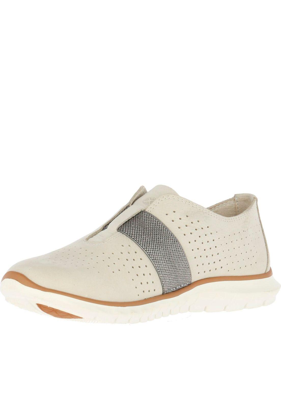 Zapatilla Cuero Tricia Perf Slip On Blanco-1