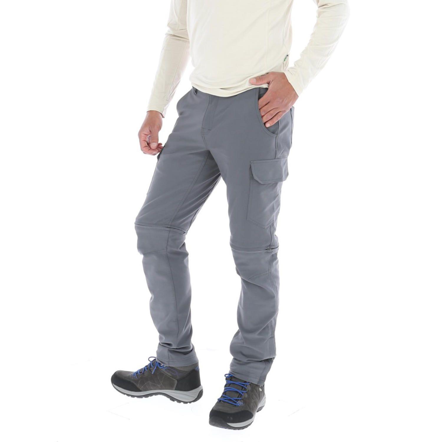 Pantalon Hombre Algodón Desmontable Perla-2
