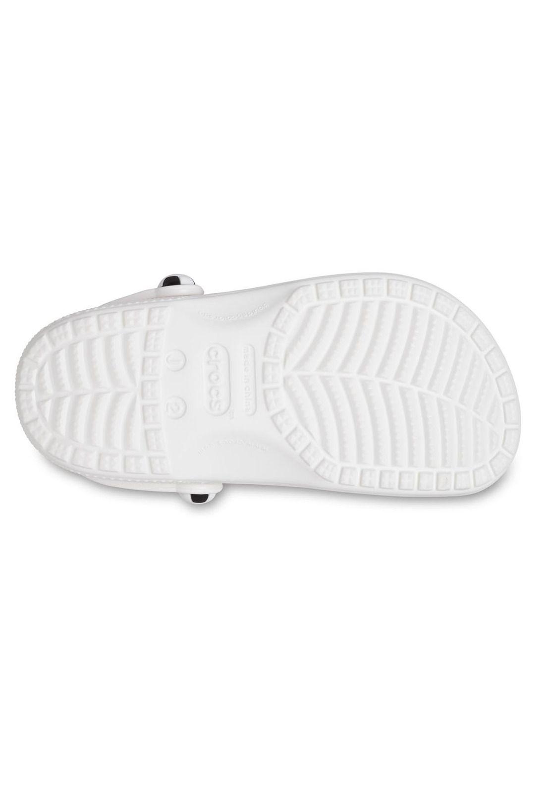Zueco Niño Soccer Ball Clog K Blanco-5