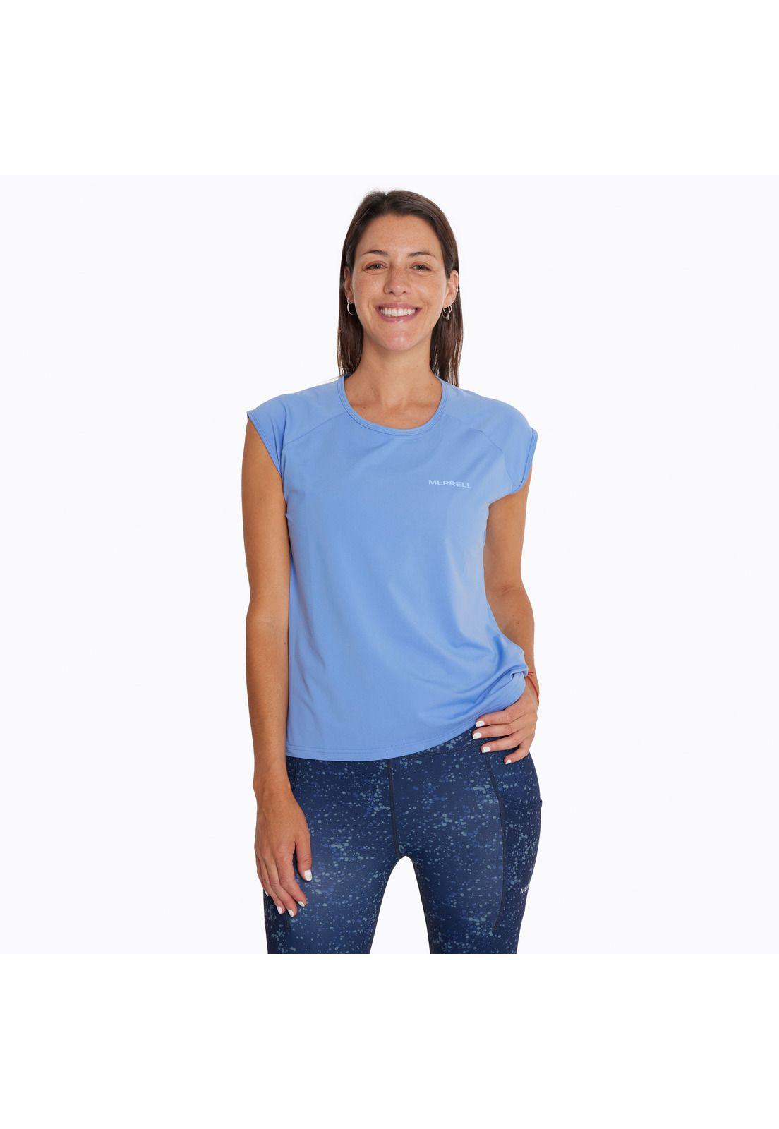 Polera Mujer Whisper Sport Azul-0