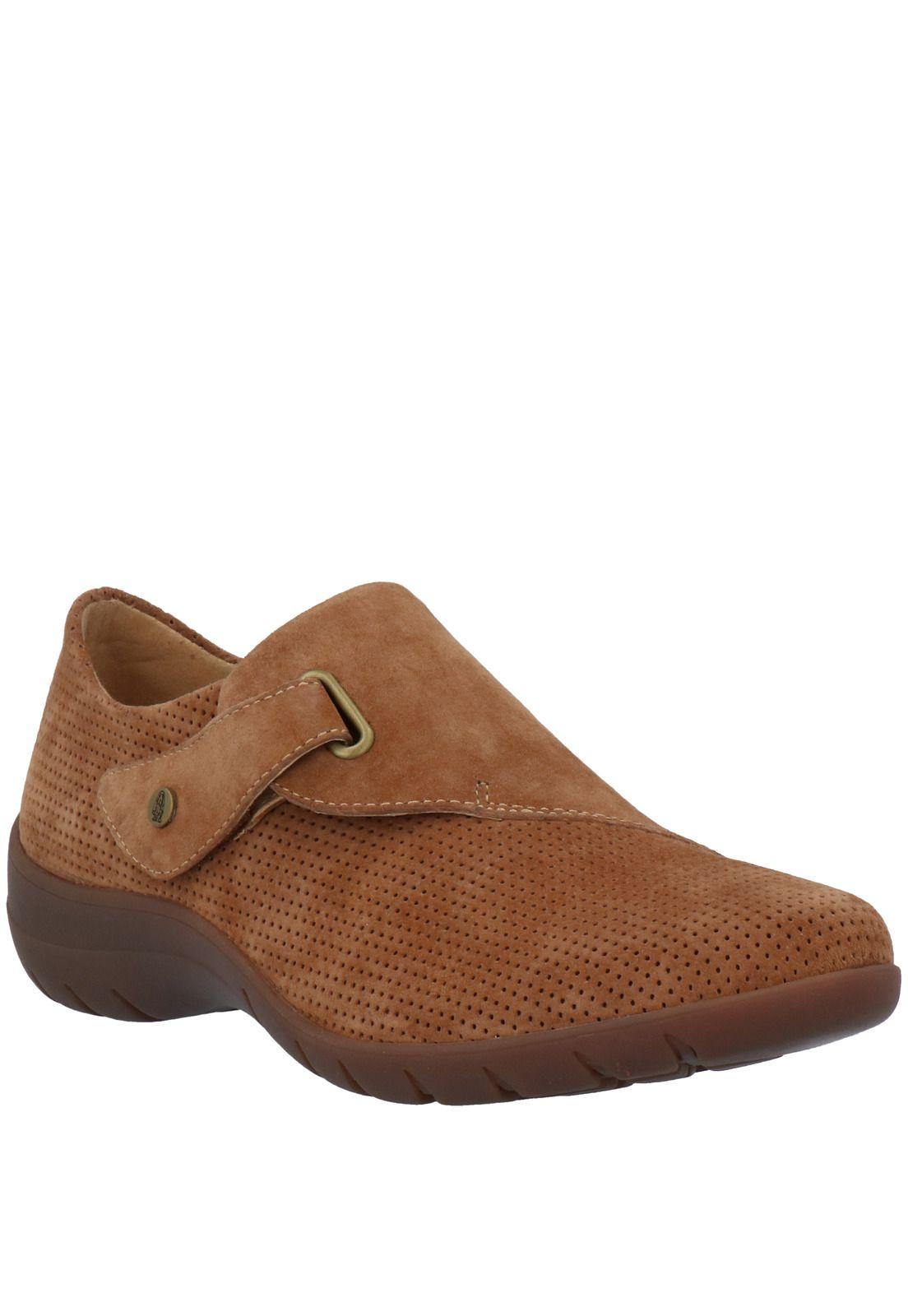 Zapato Cuero Mujer Albi Camel-0