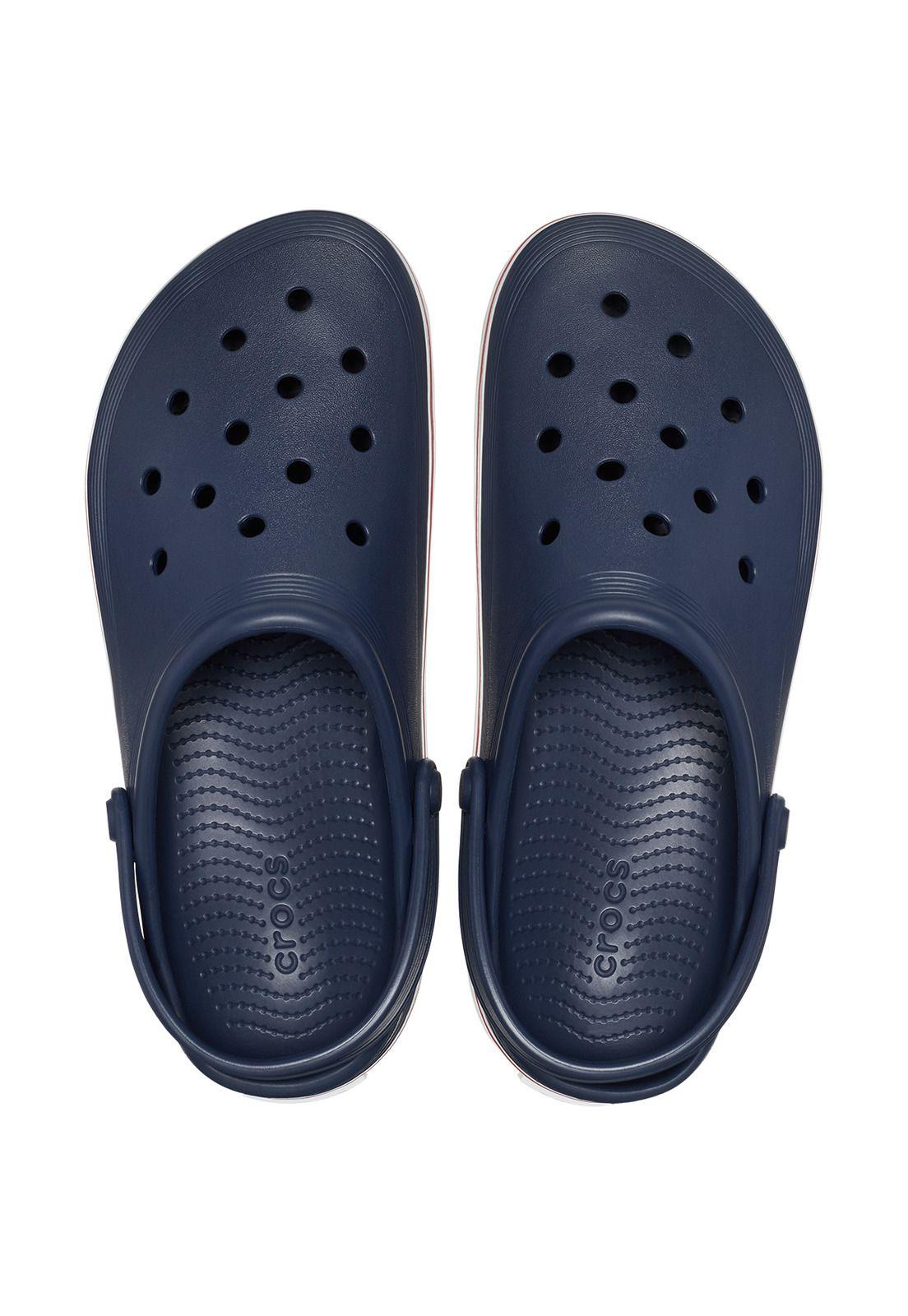 Zueco Hombre Off Court Clog Azul-4