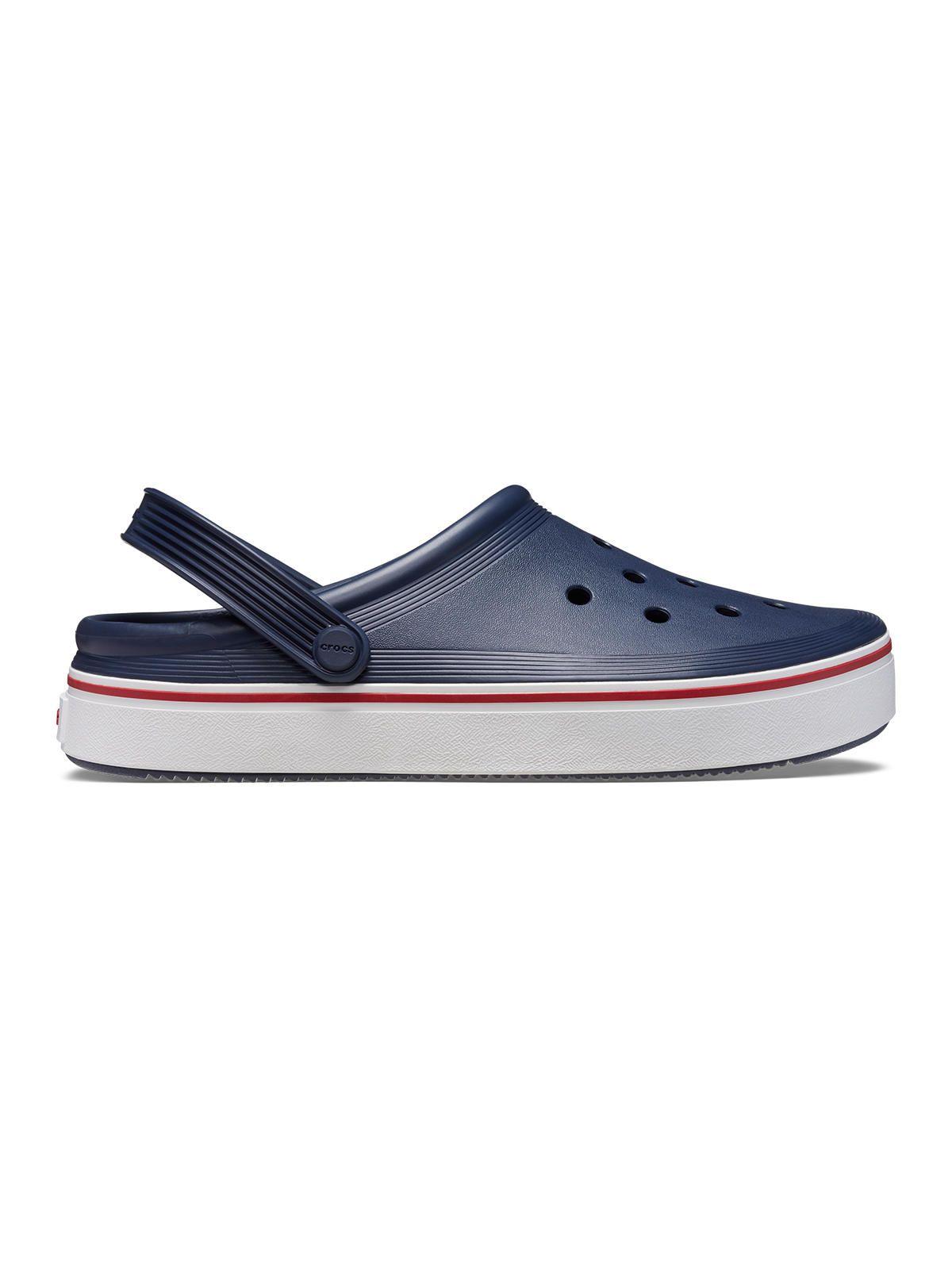 Zueco Crocs Hombre Off Court Clog Azul-0