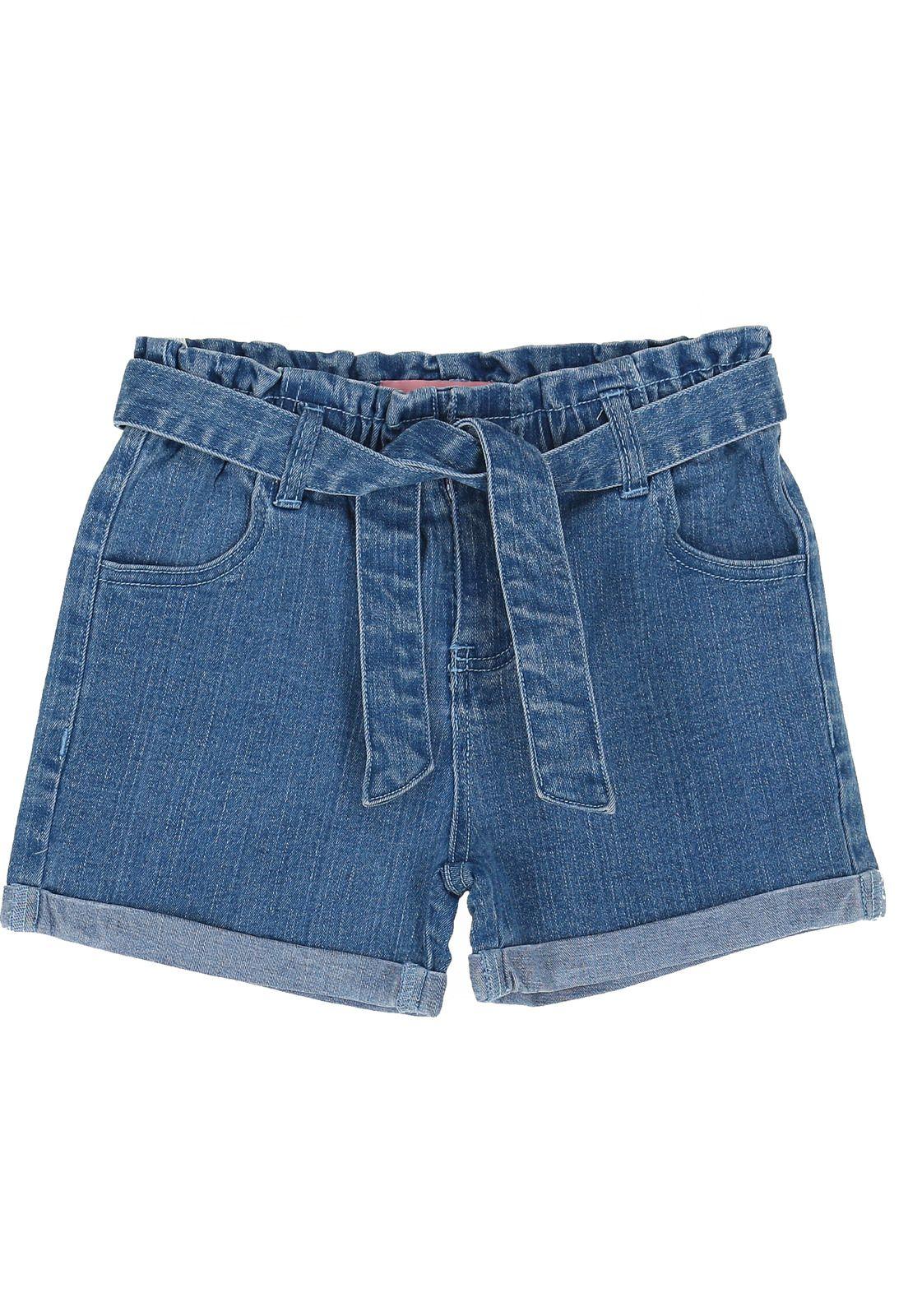 Short Niña Inés Denim-0