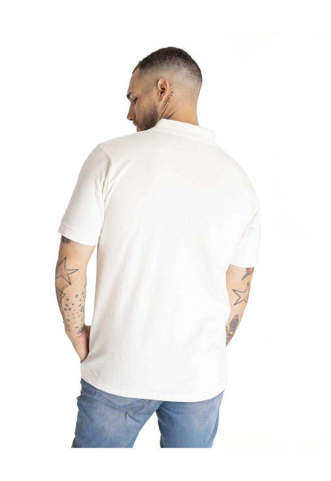 Polera Hombre Foundation Stretch P Crema-3