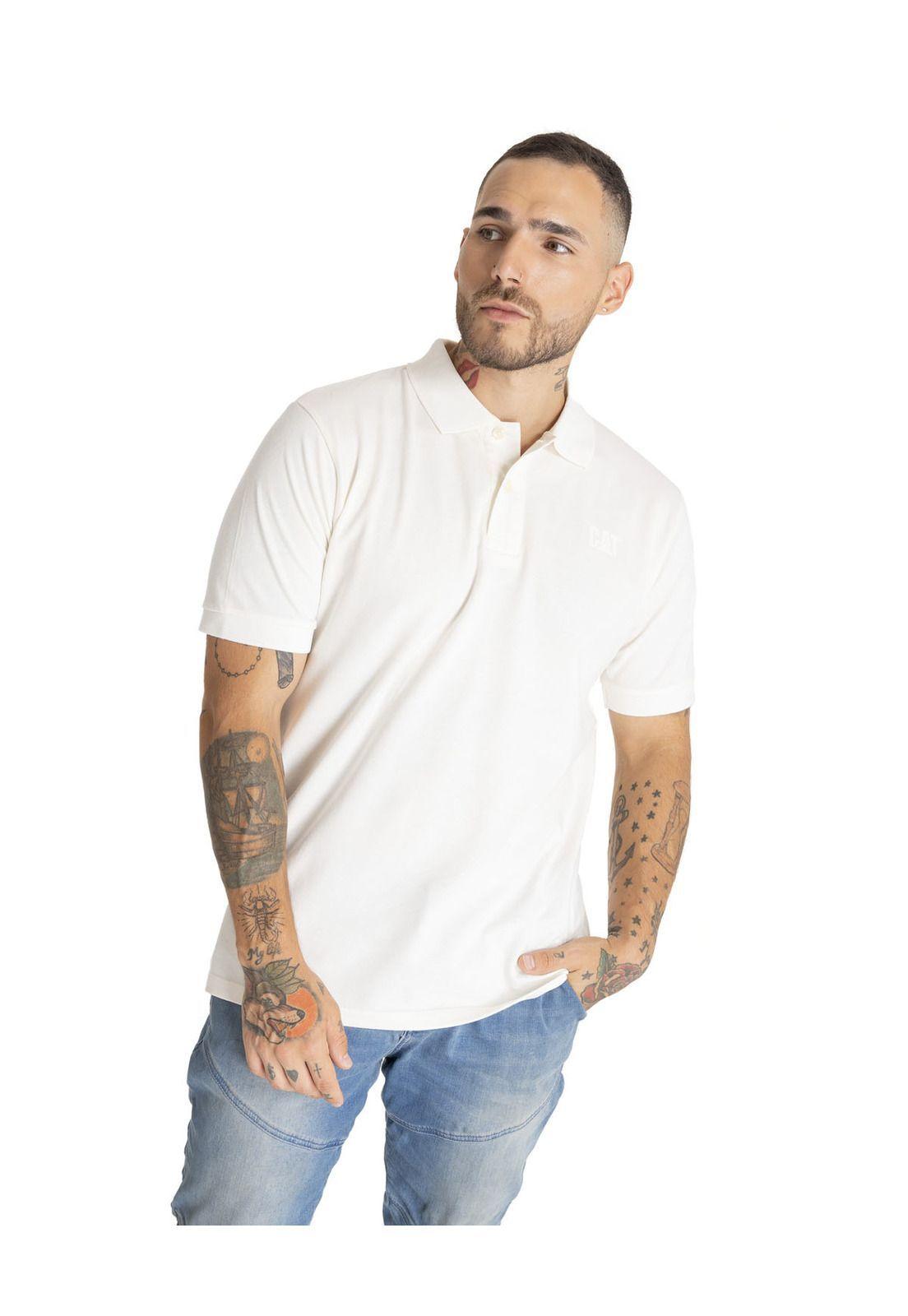 Polera Hombre Foundation Stretch P Crema-0