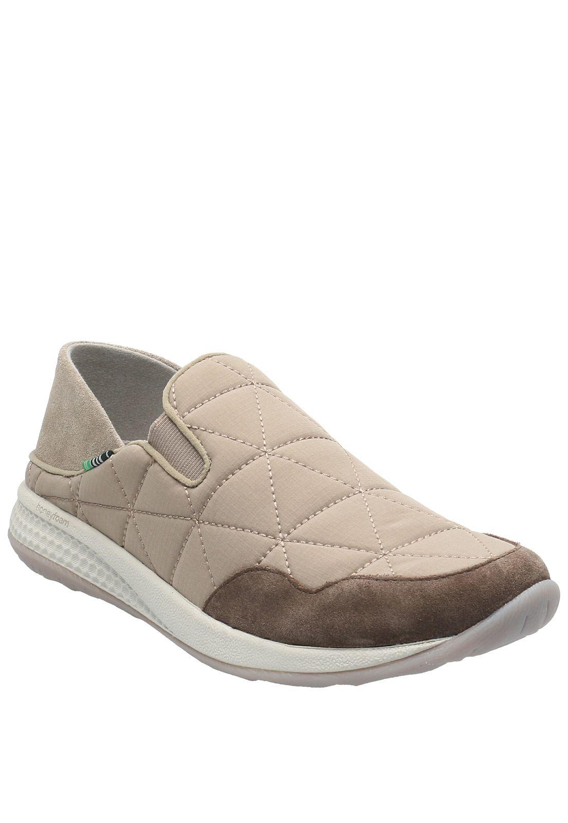 Zapatilla Mujer Riga Beige-1