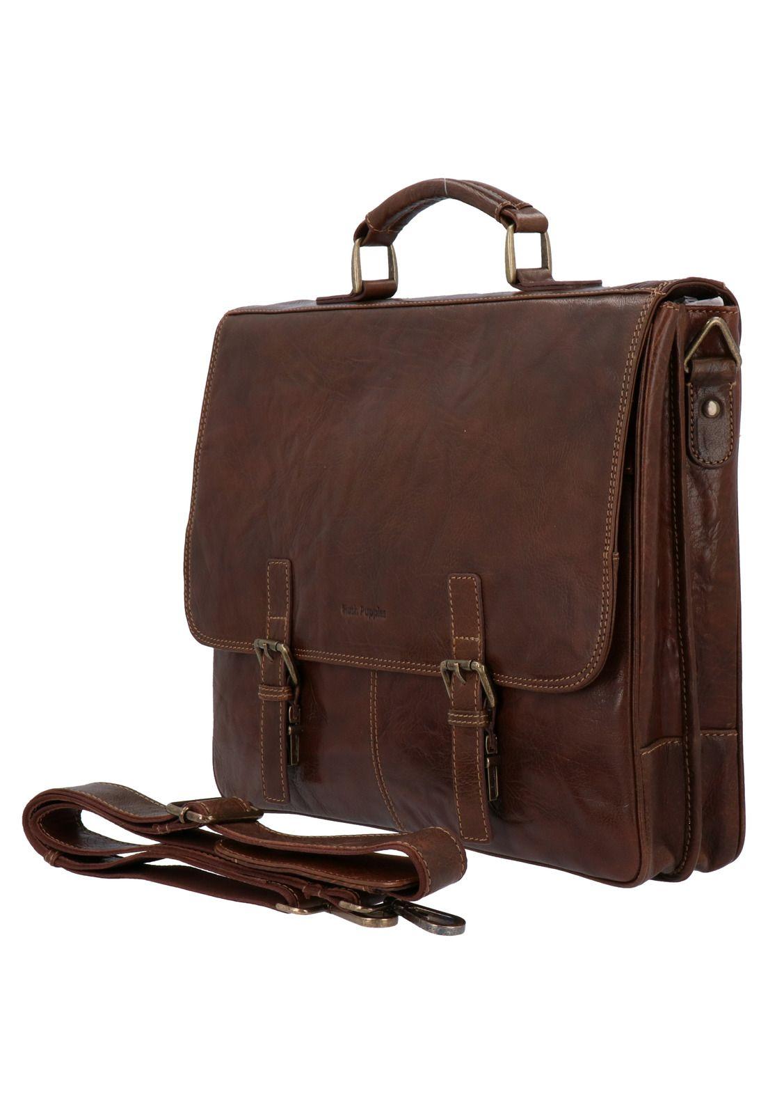 Maletín Cuero  Vin Connery Café-1