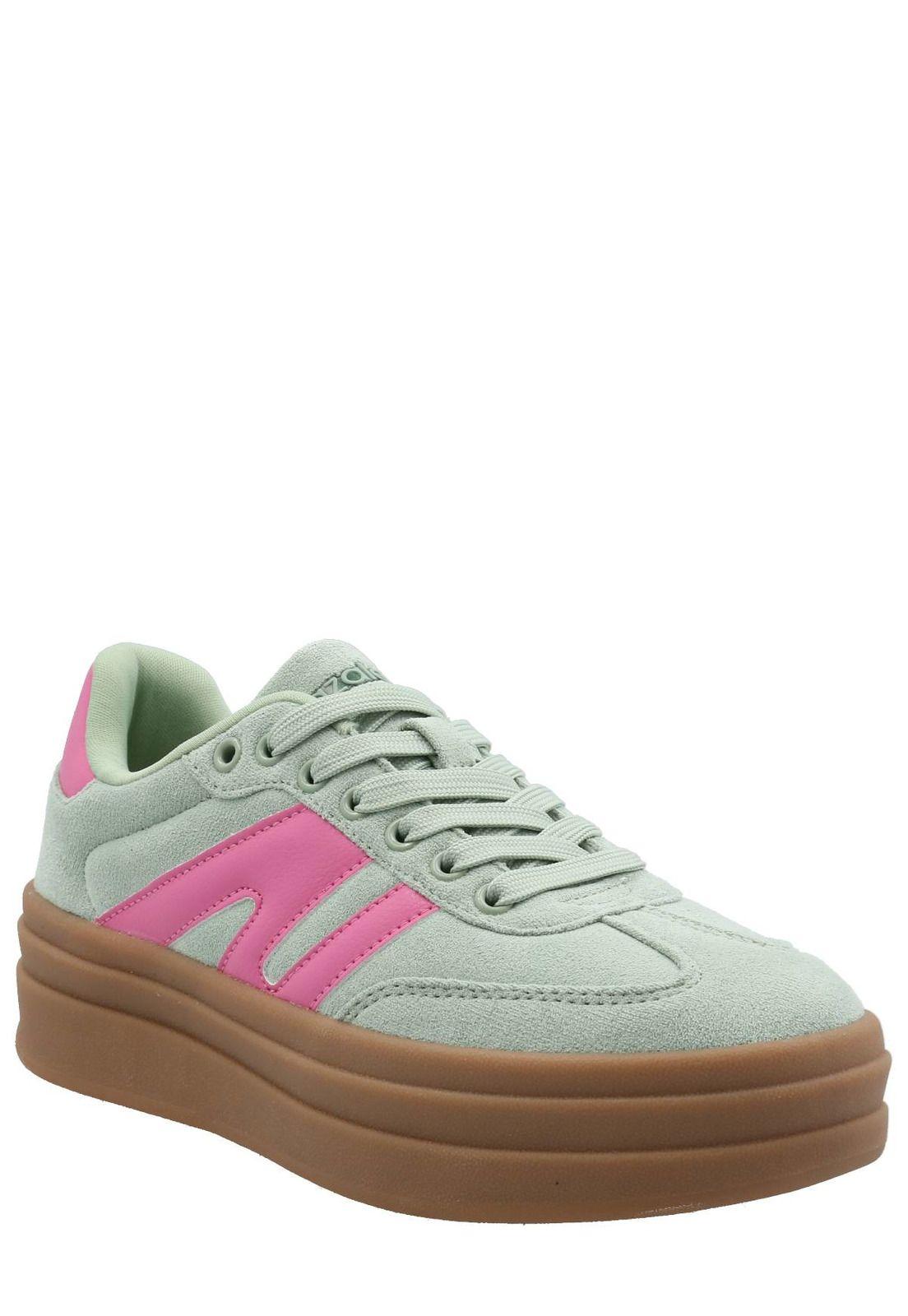 Zapatilla Etienne Mujer Verde-0