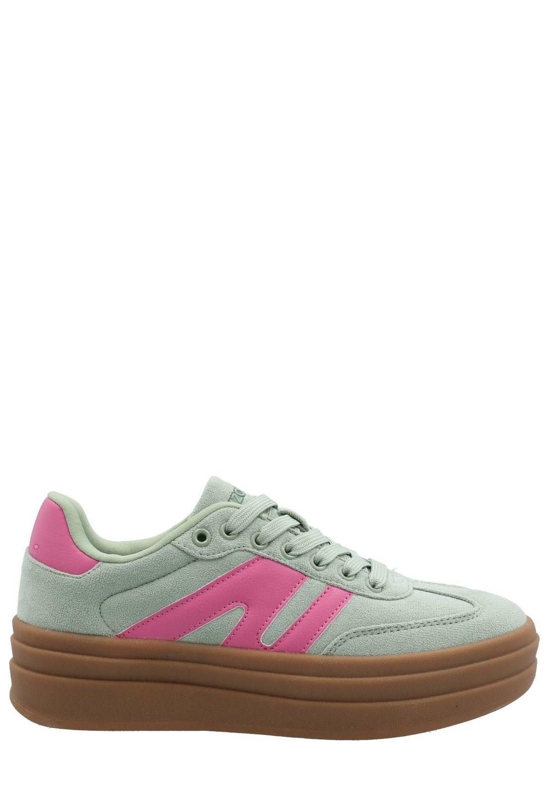 Zapatilla Etienne Mujer Verde-3