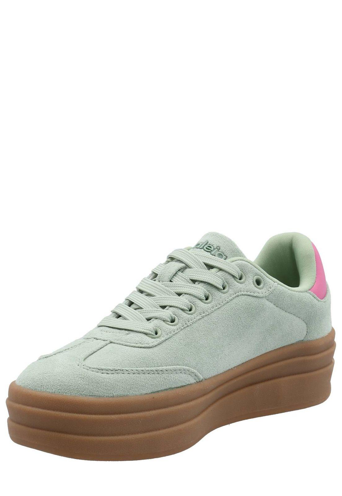 Zapatilla Etienne Mujer Verde-5