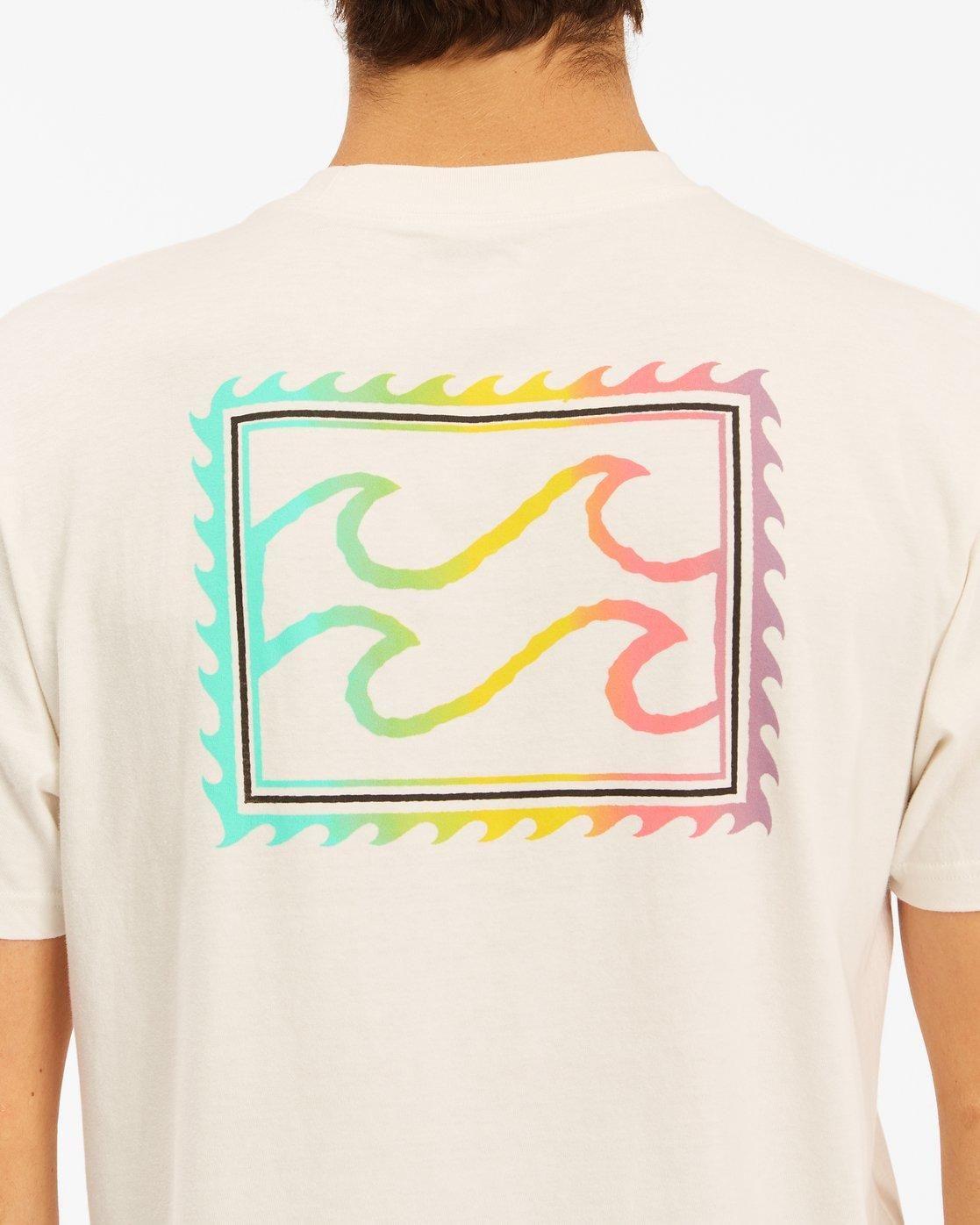 Polera M/C Hombre Crayon Wave Blanco-3