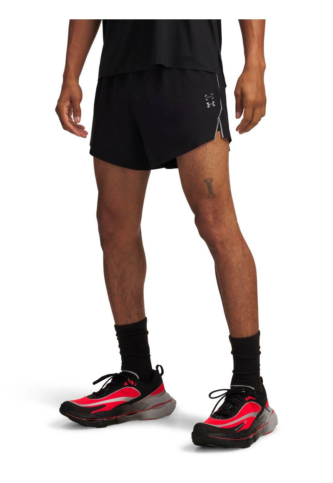Short Running para Hombre Halo Run negro -3