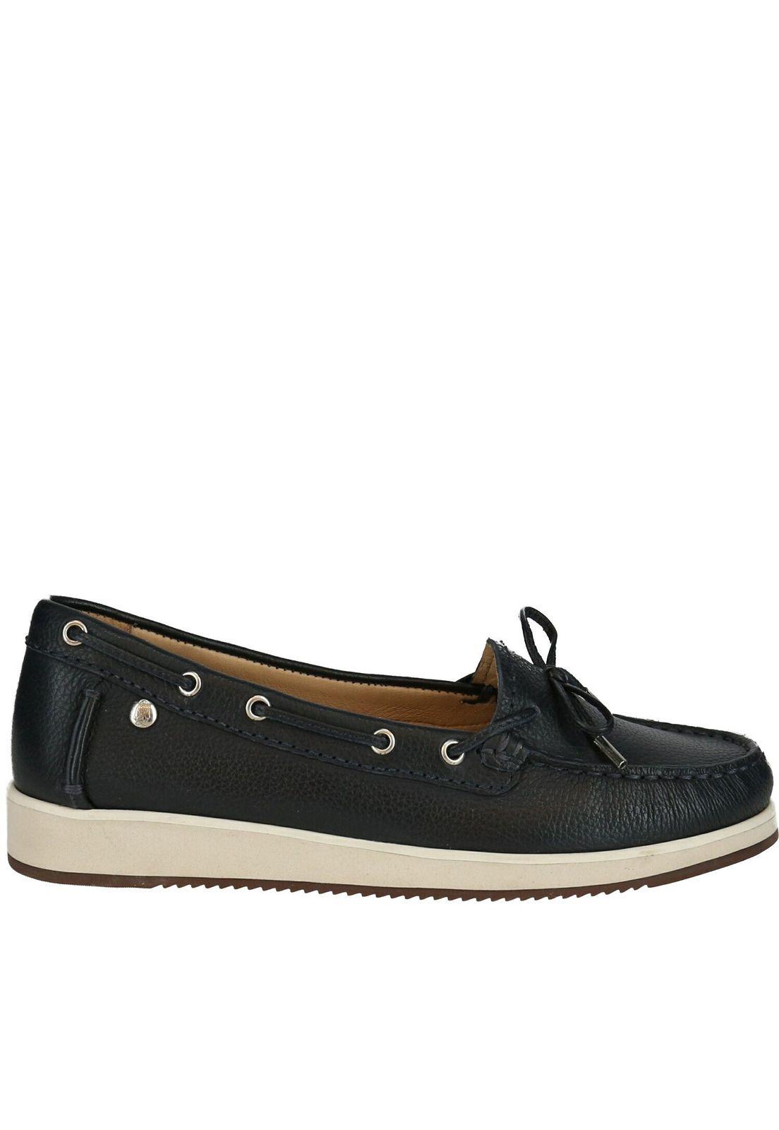 Zapato Cuero Ormea Azul-1