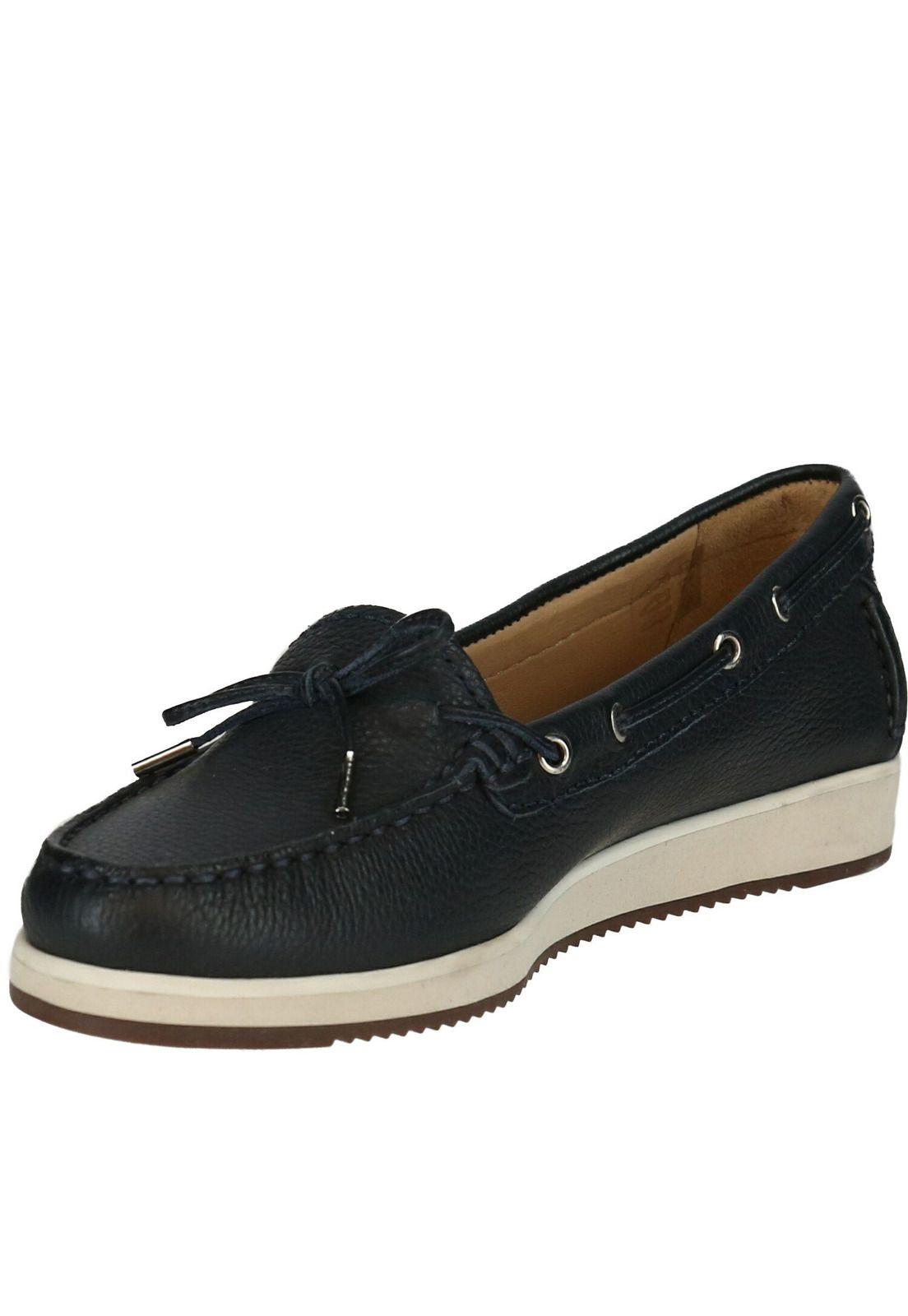 Zapato Cuero Ormea Azul-3