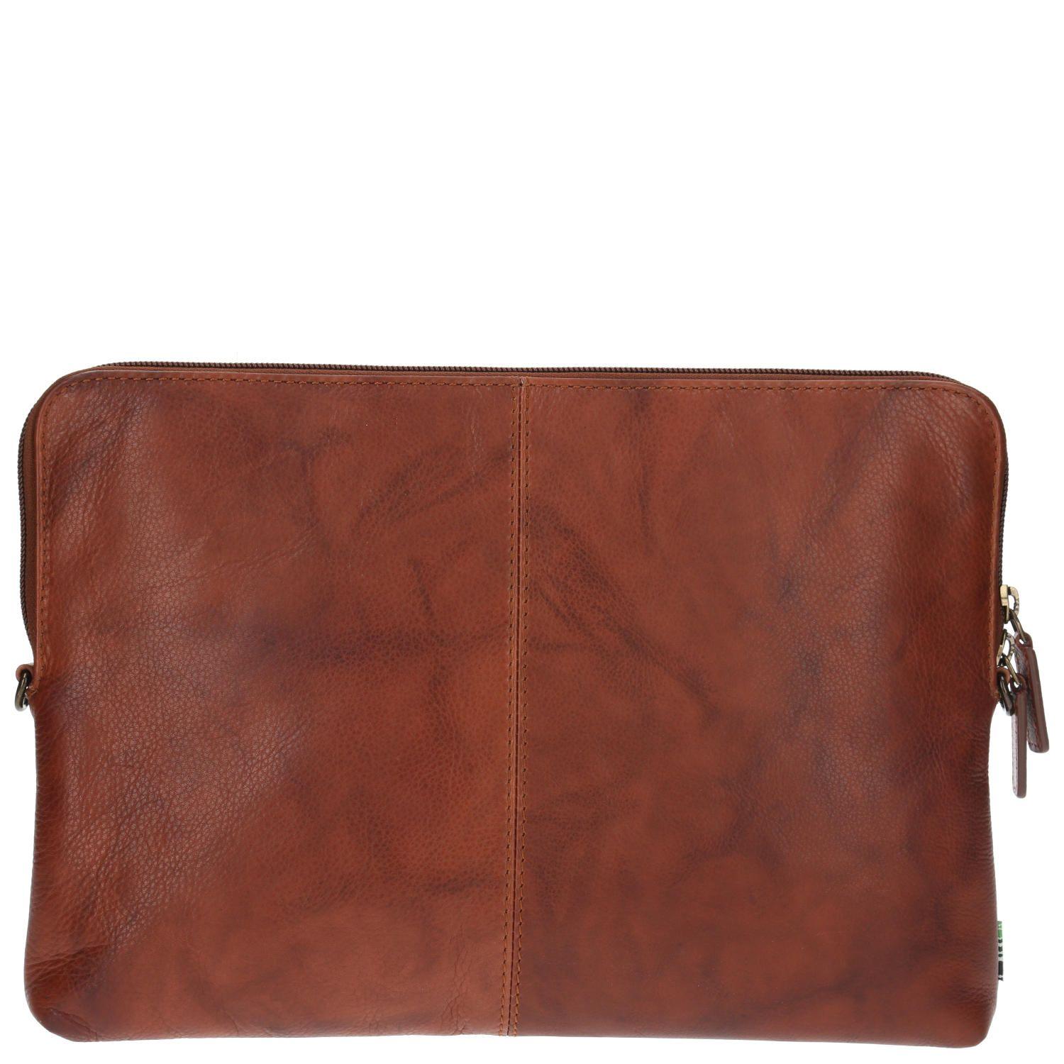 Funda Cuero Unisex Aq S Notebook Café-1