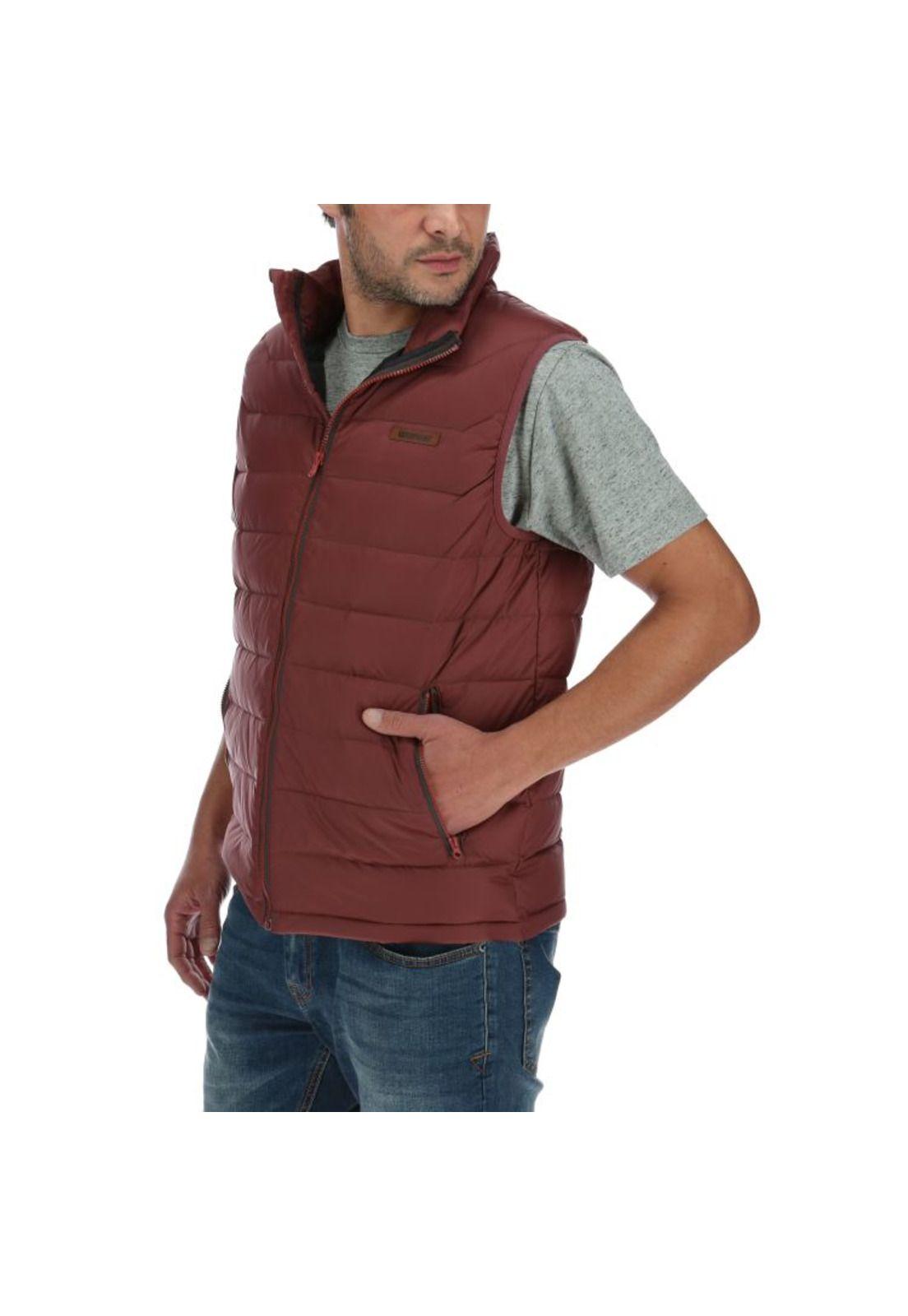 Parka Sm Hombre Brooklyn Down Vest 2 Burdeo-1