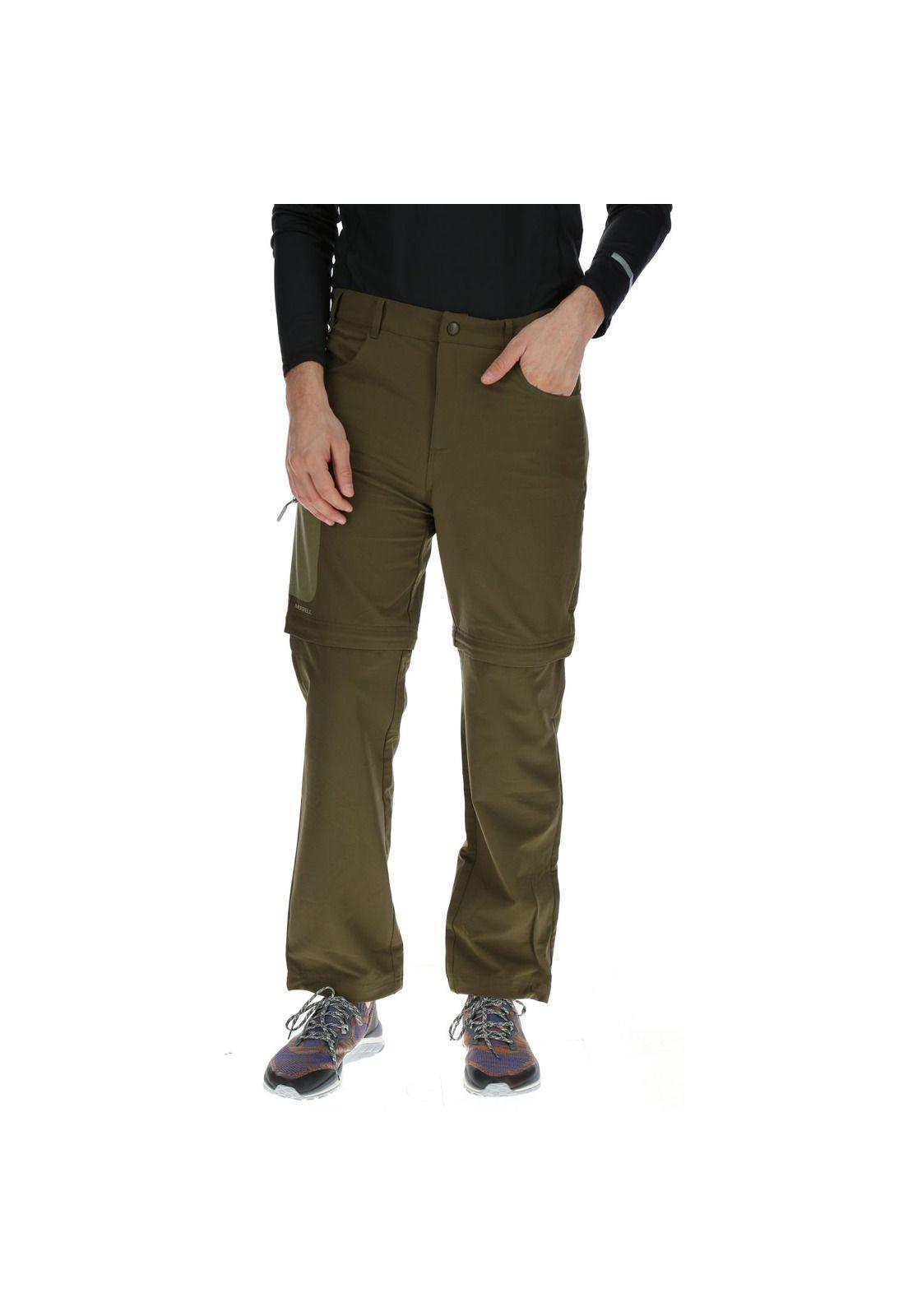 Pantalón Hombre Detechable  Chocolate-0
