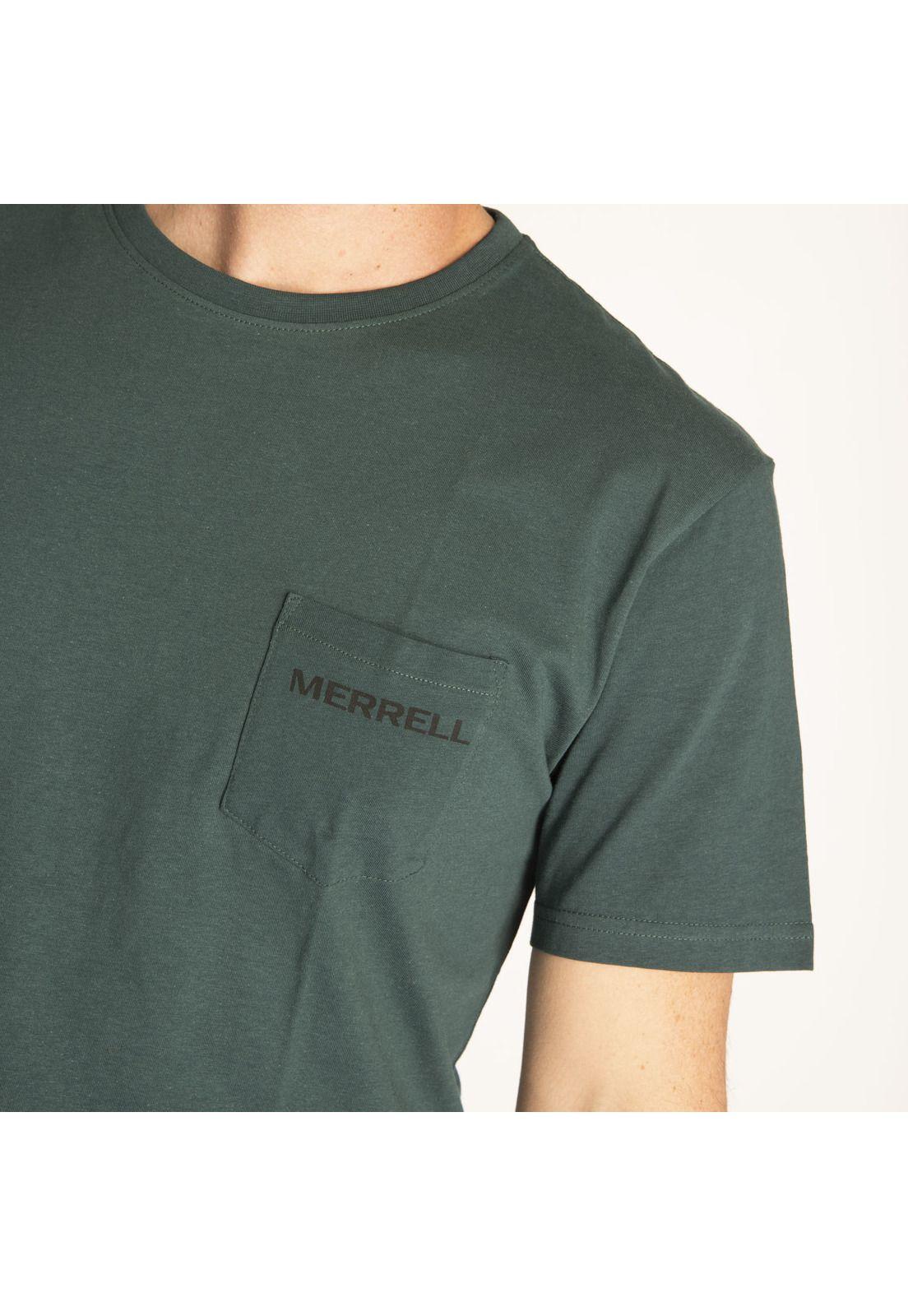 Polera M/C Hombre M Pocket Tee Azul-4