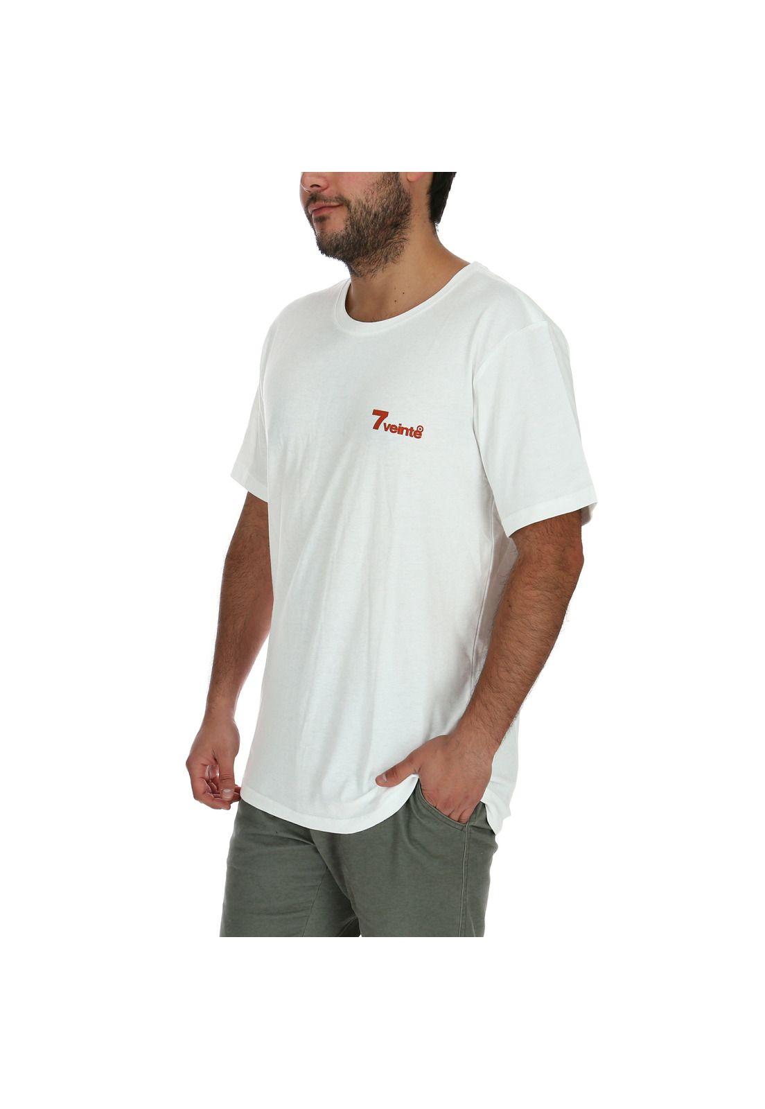 Polera M/C Hombre Heads Blanco-1