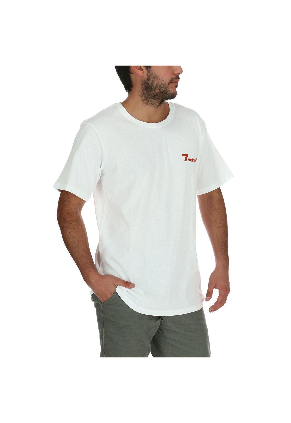 Polera M/C Hombre Heads Blanco-3