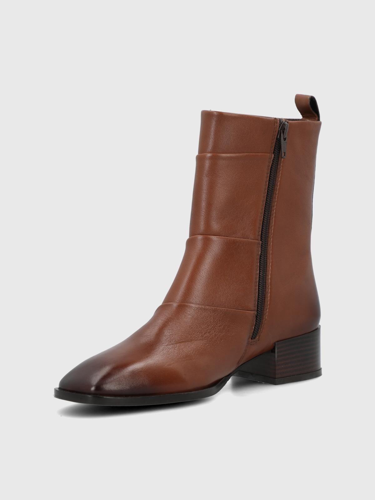 Botin Cuero Mujer Ivvy II Café-5