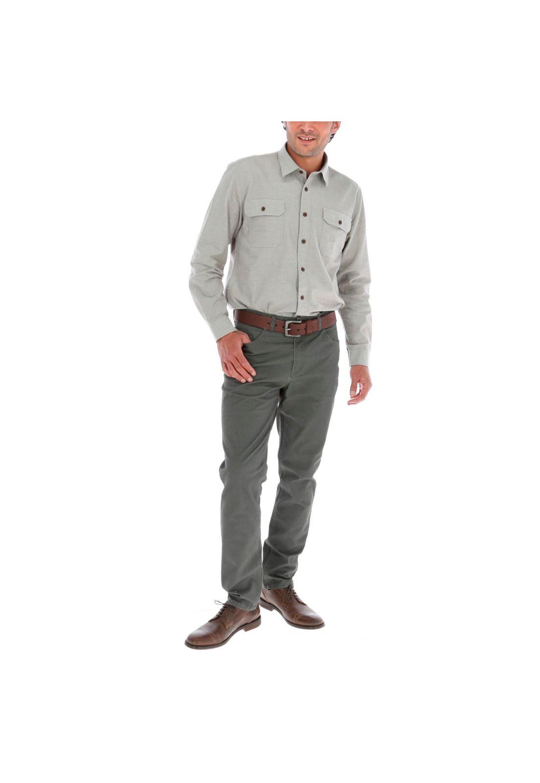 Pantalon Five Rockford Blanco-4