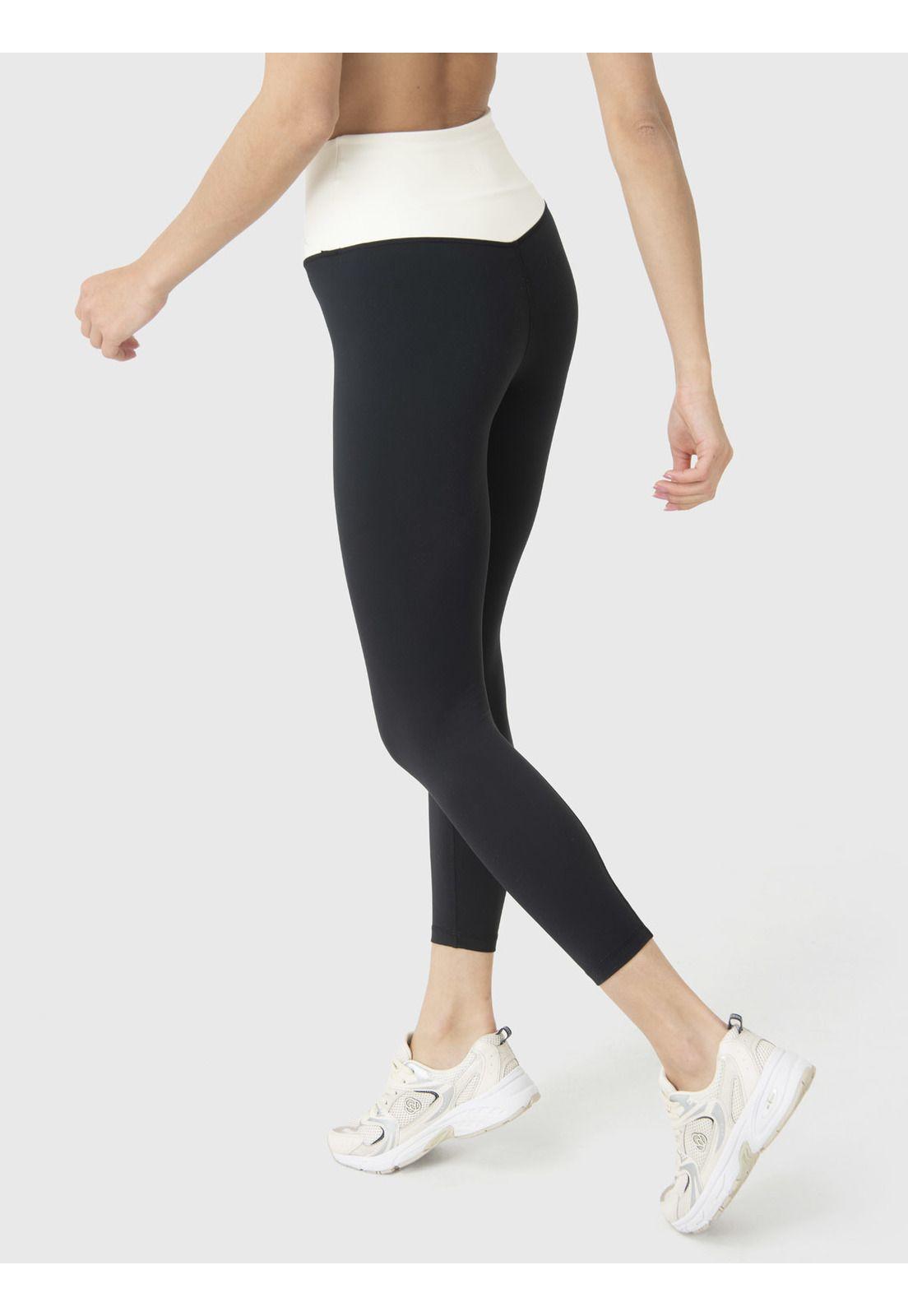 Calza Deportiva Mujer Hr Ankle Leg Eva Negro-3