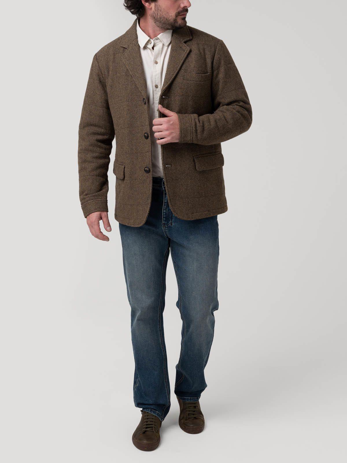 Chaqueta Lana Hombre Lewis Verde Rockford-8