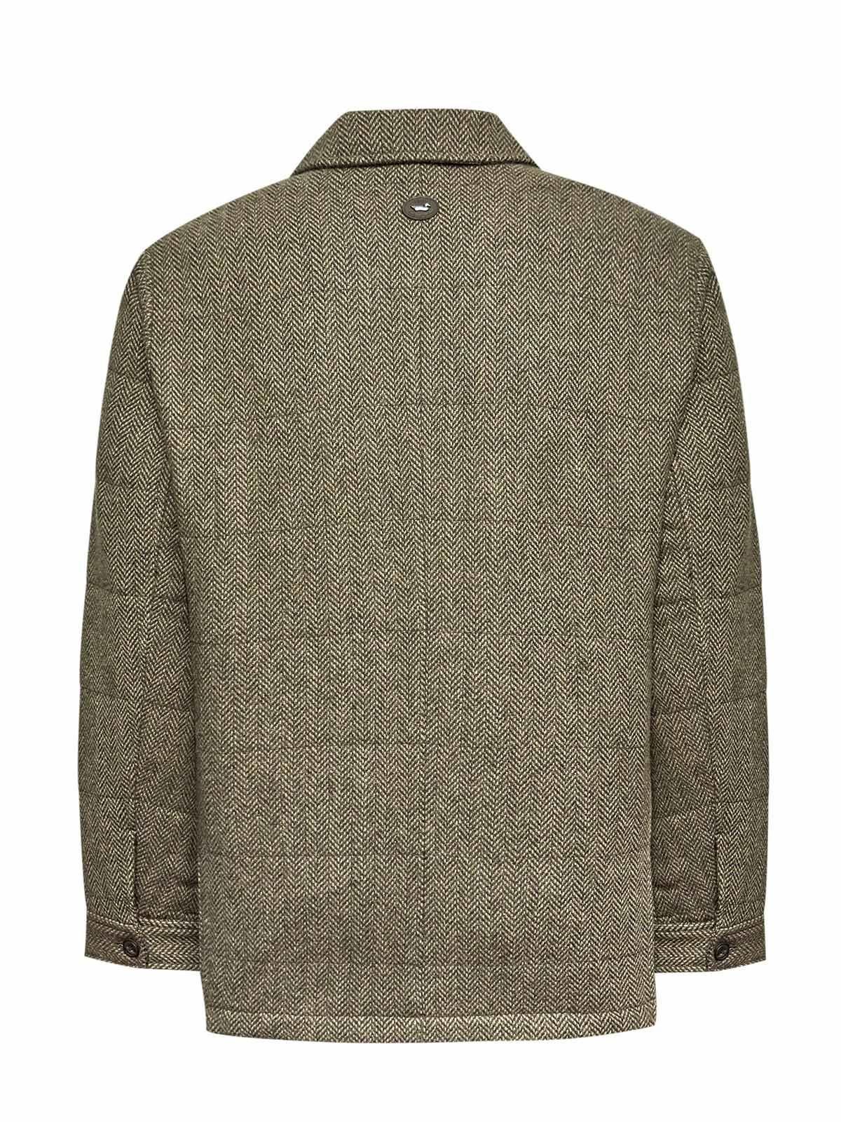 Chaqueta Lana Hombre Lewis Verde Rockford-1