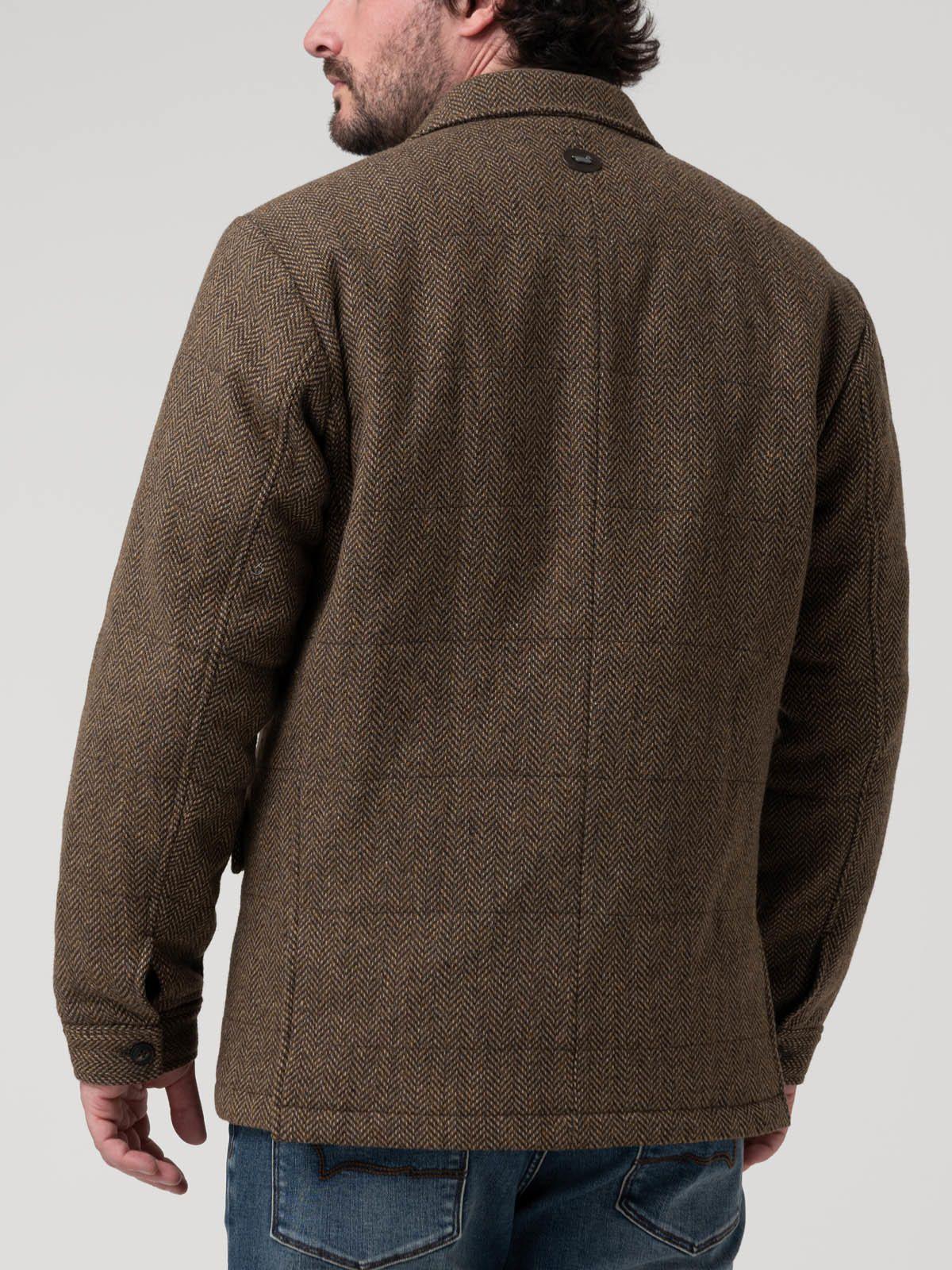 Chaqueta Lana Hombre Lewis Verde Rockford-5